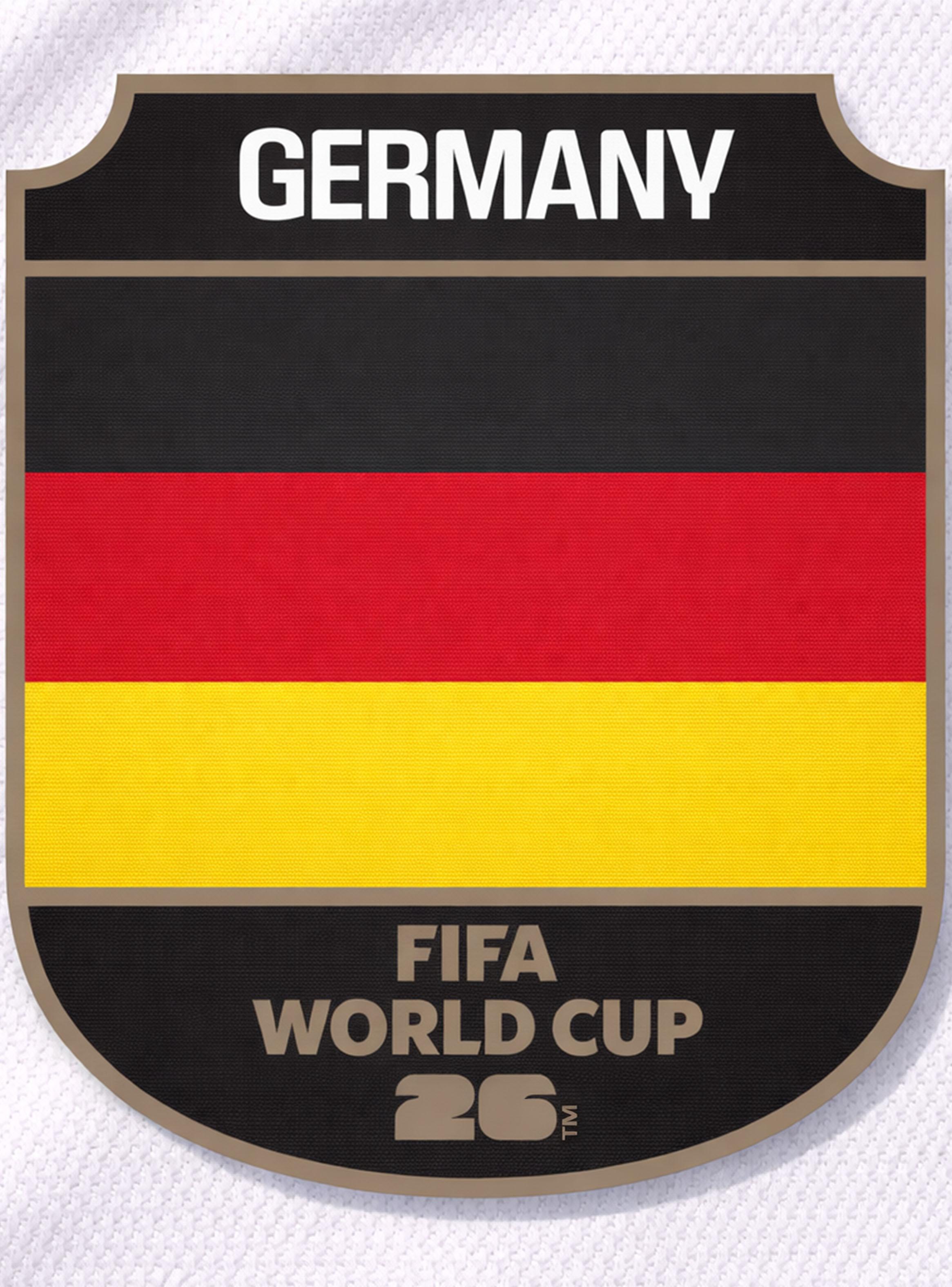 Camiseta de Fútbol Manga Corta de Niño Jumbo Alemania-3