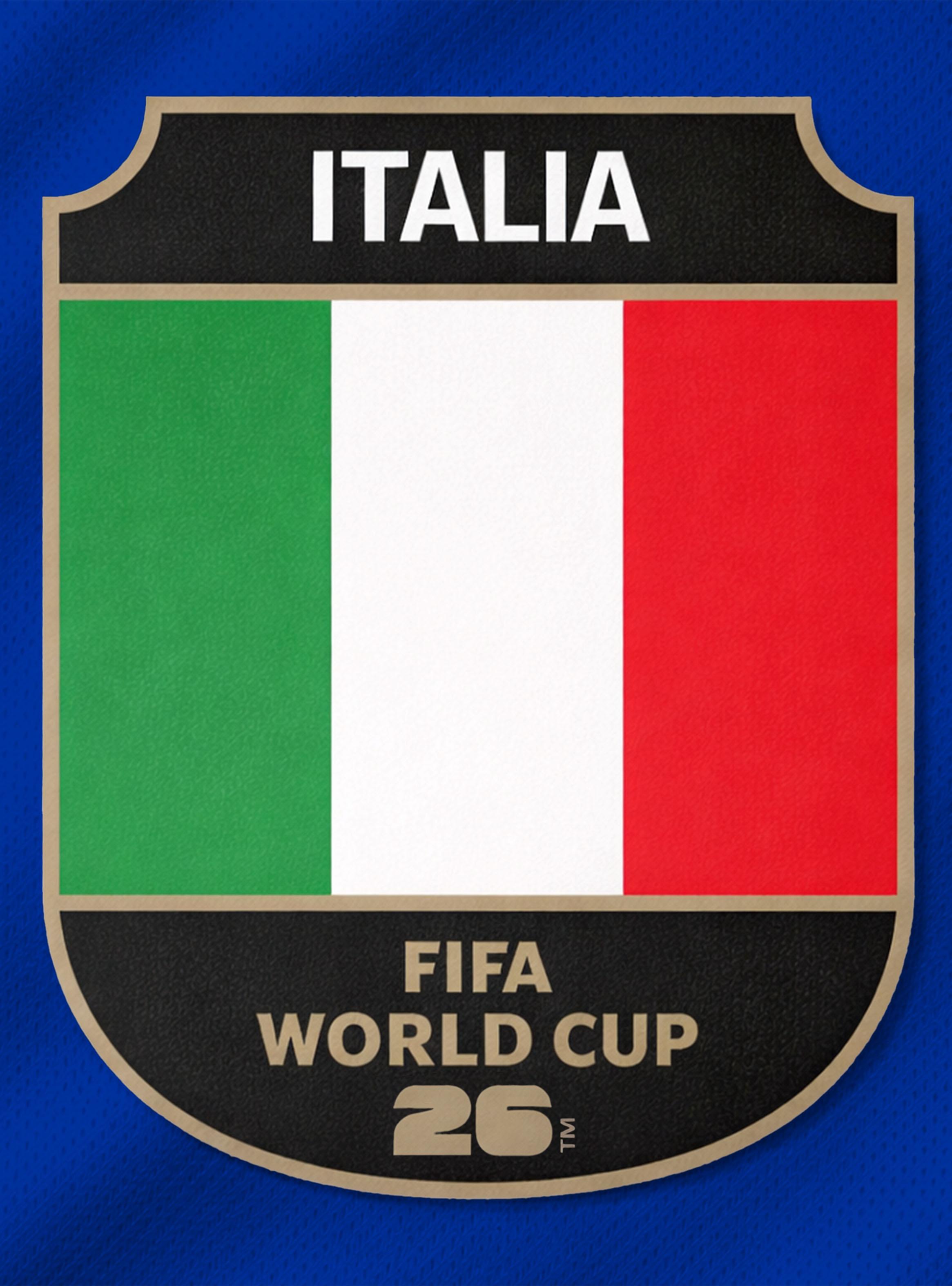 Camiseta de Fútbol Manga Corta de Niño Jumbo Italia-3