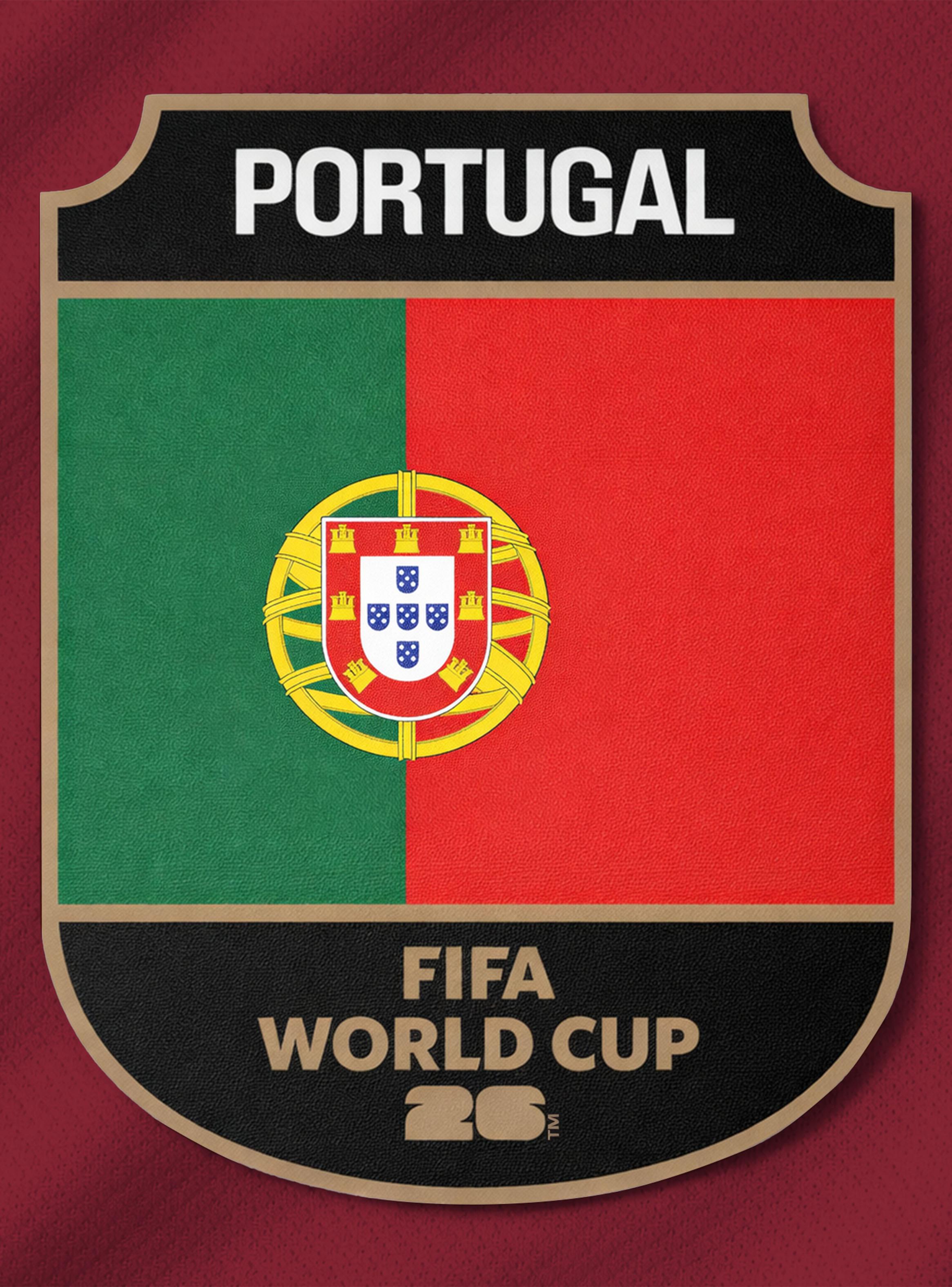 Camiseta de Fútbol Manga Corta de Niño Jumbo Portugal-3