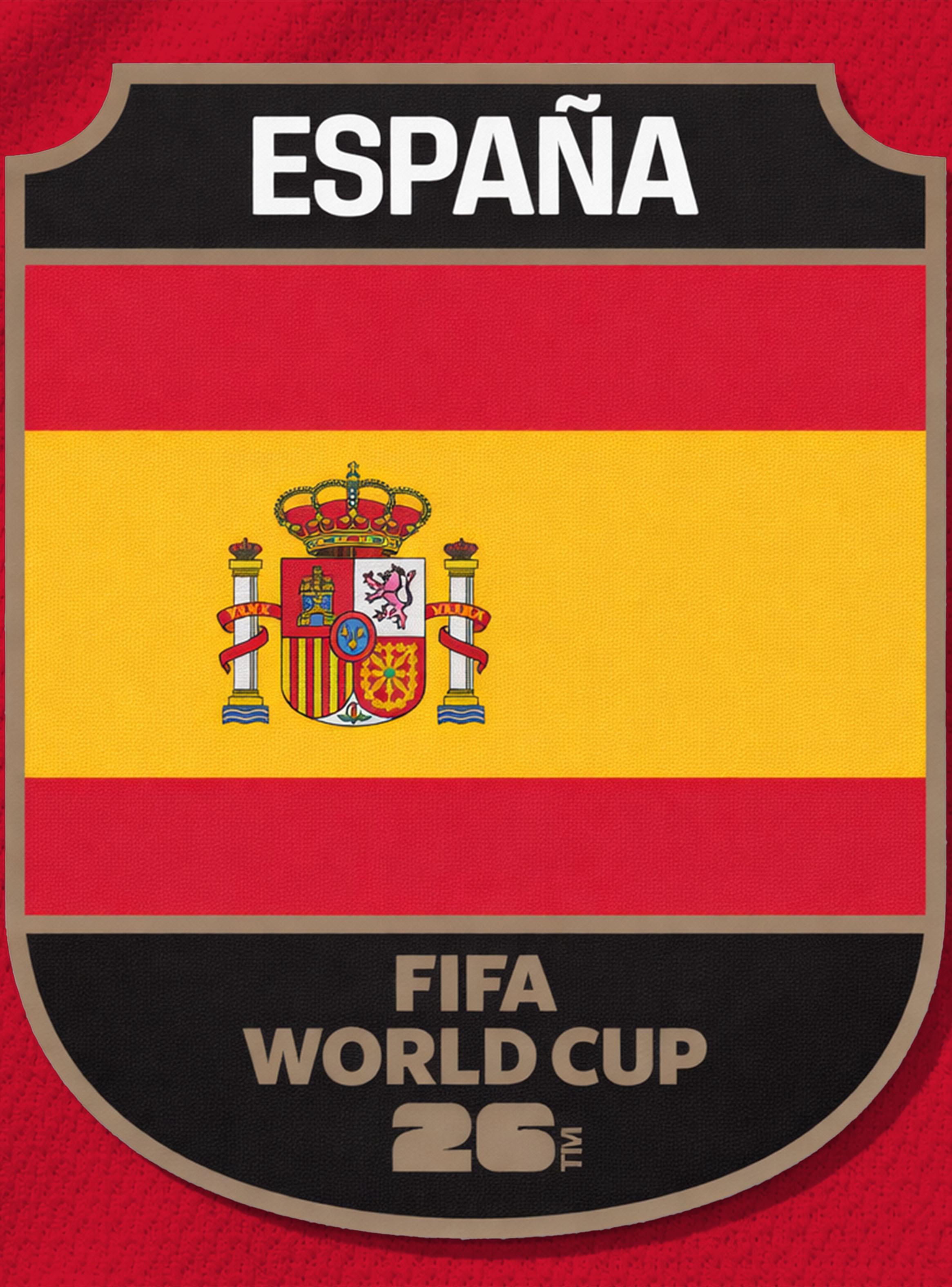 Camiseta de Fútbol Manga Corta de Niño Jumbo España-3