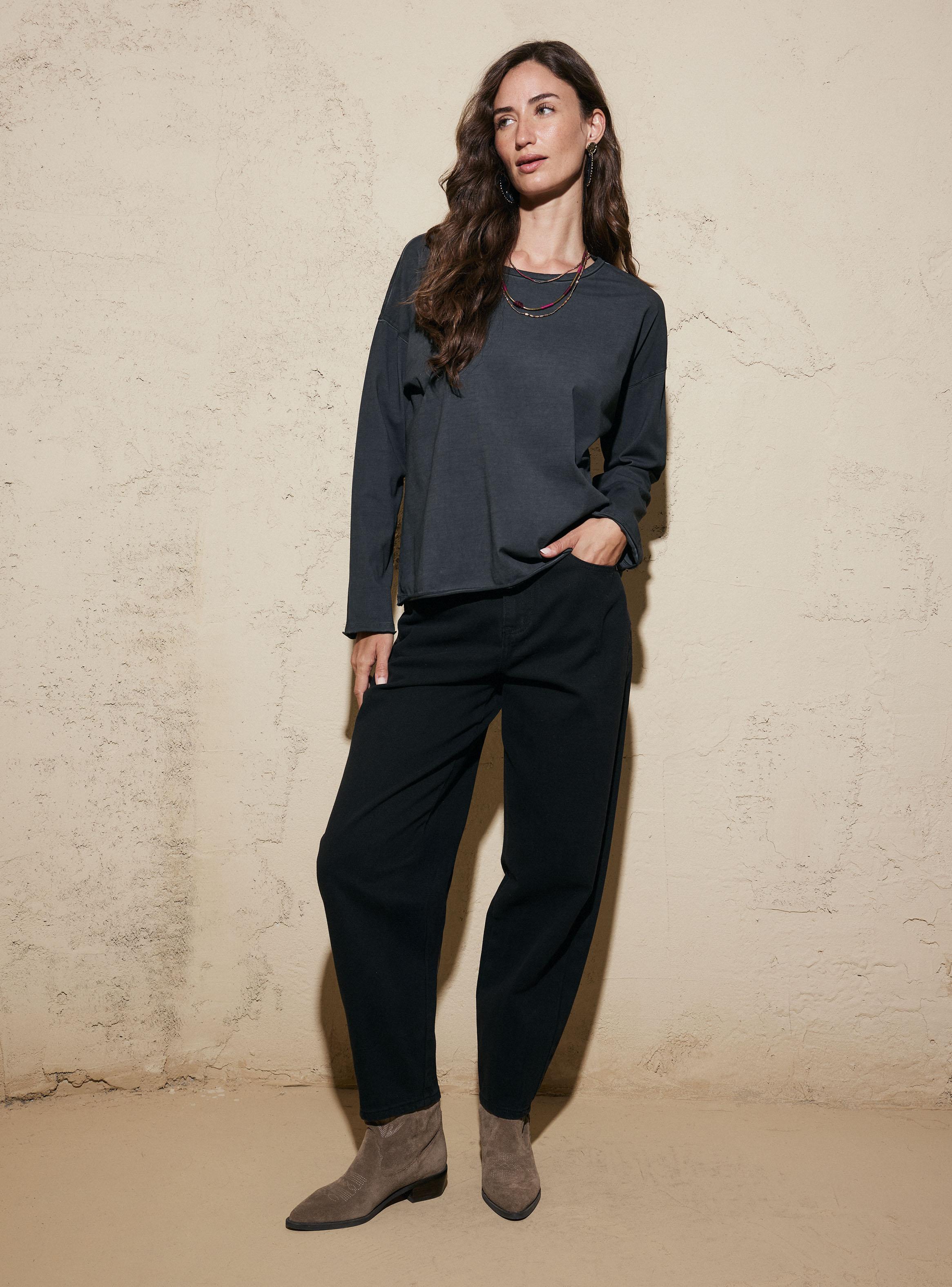 Polera Print de Flor en Espalda-4