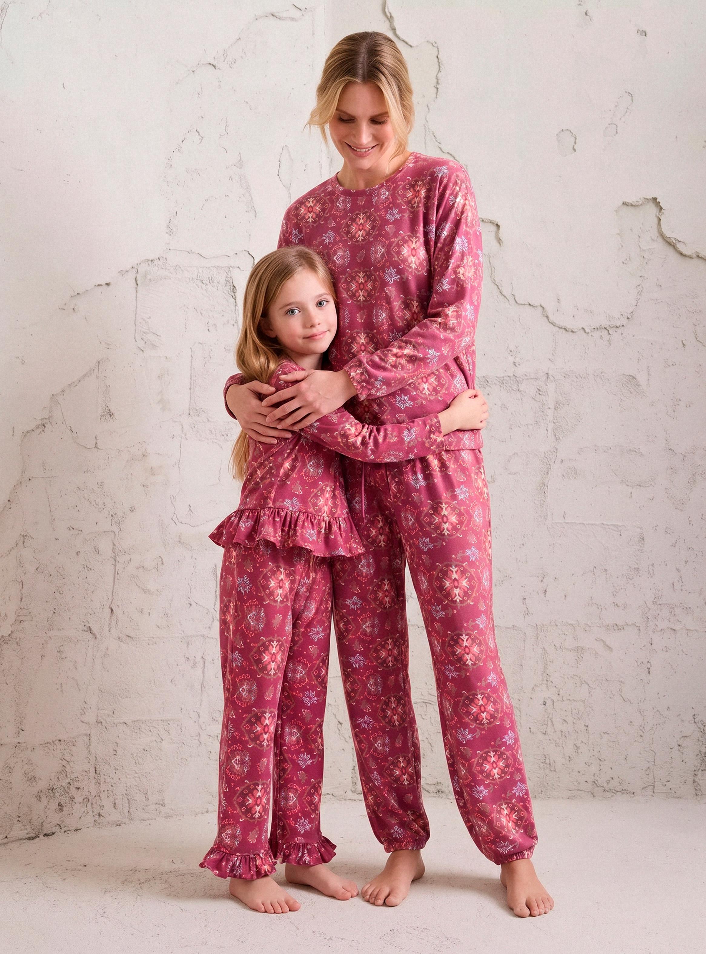Pijama Set Full Estampado Día de la Madre-6
