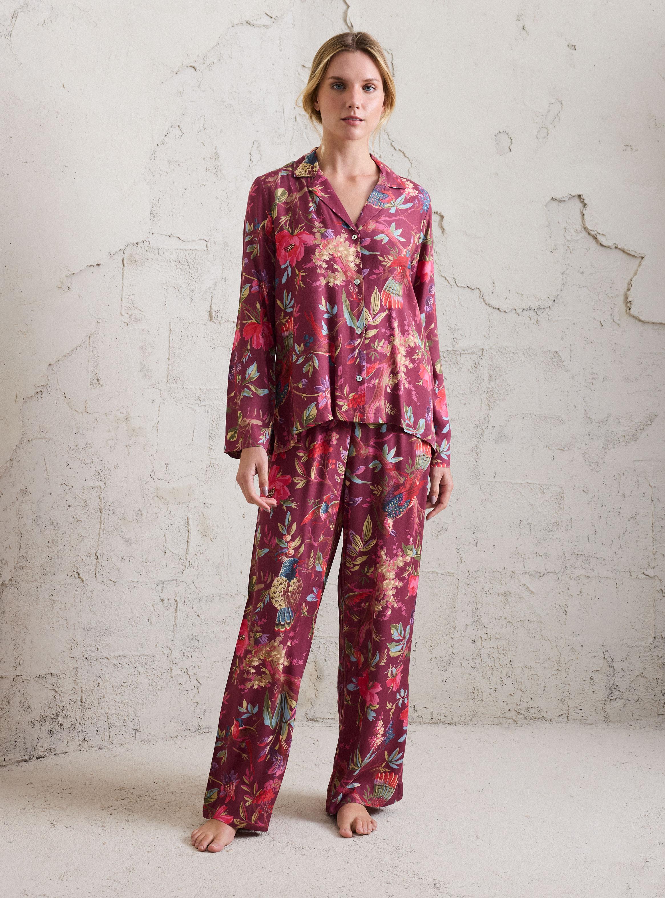 Pijama Set Camisero Full Estampado-4