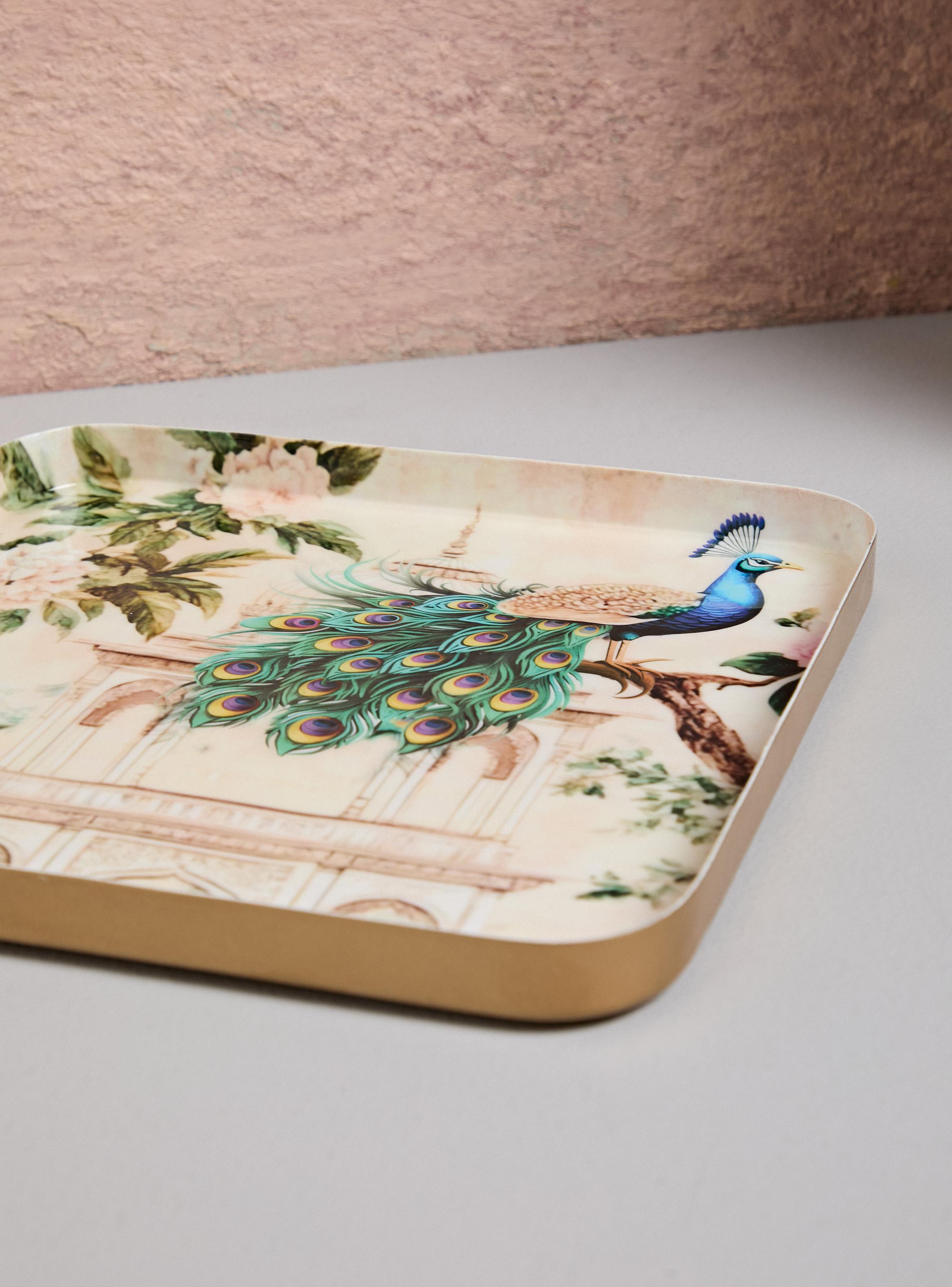 Plato Cuadrado Flamenco 25x25x1.5 cm-2