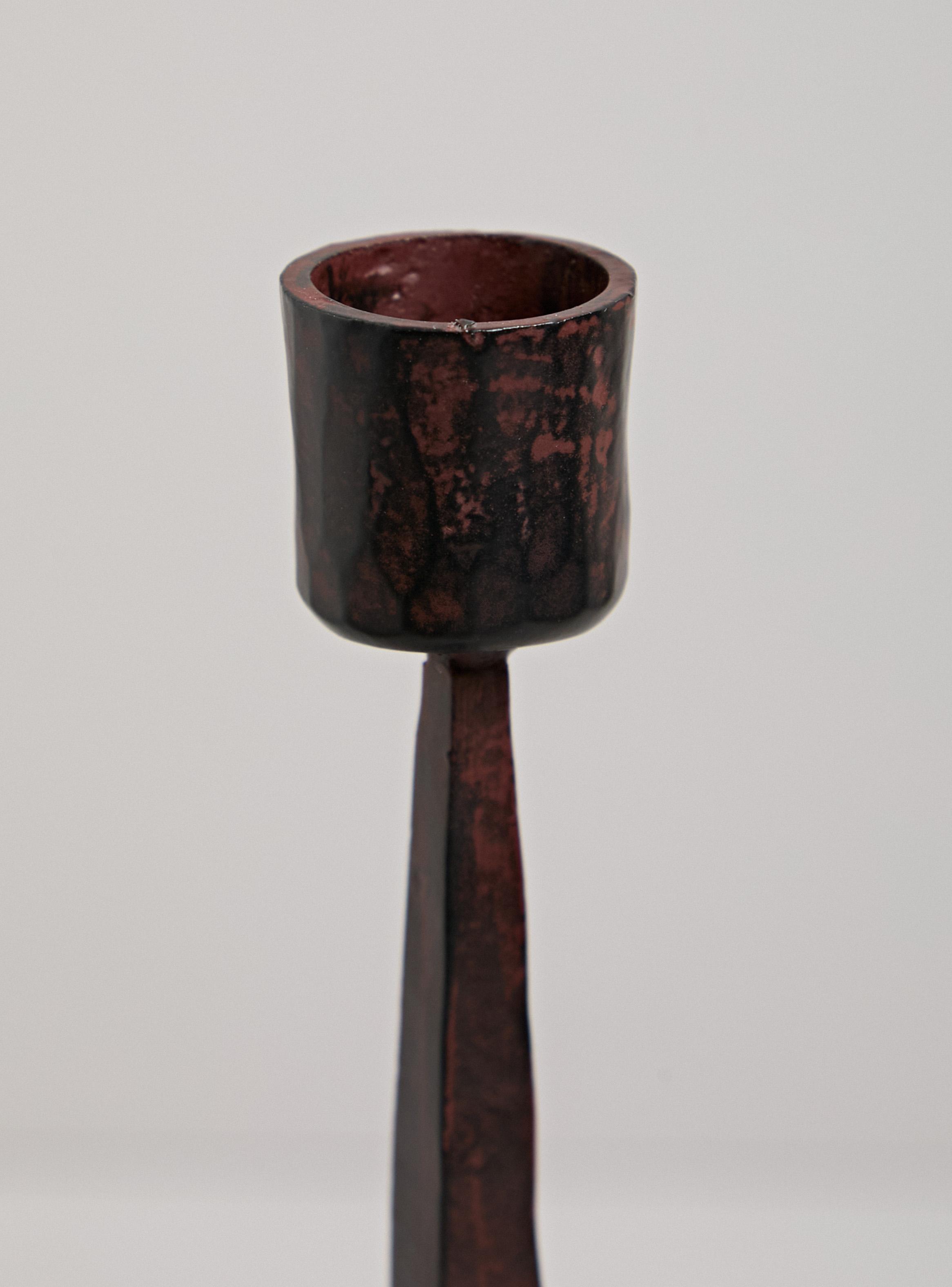 Candelabro Negro 32 cm-2