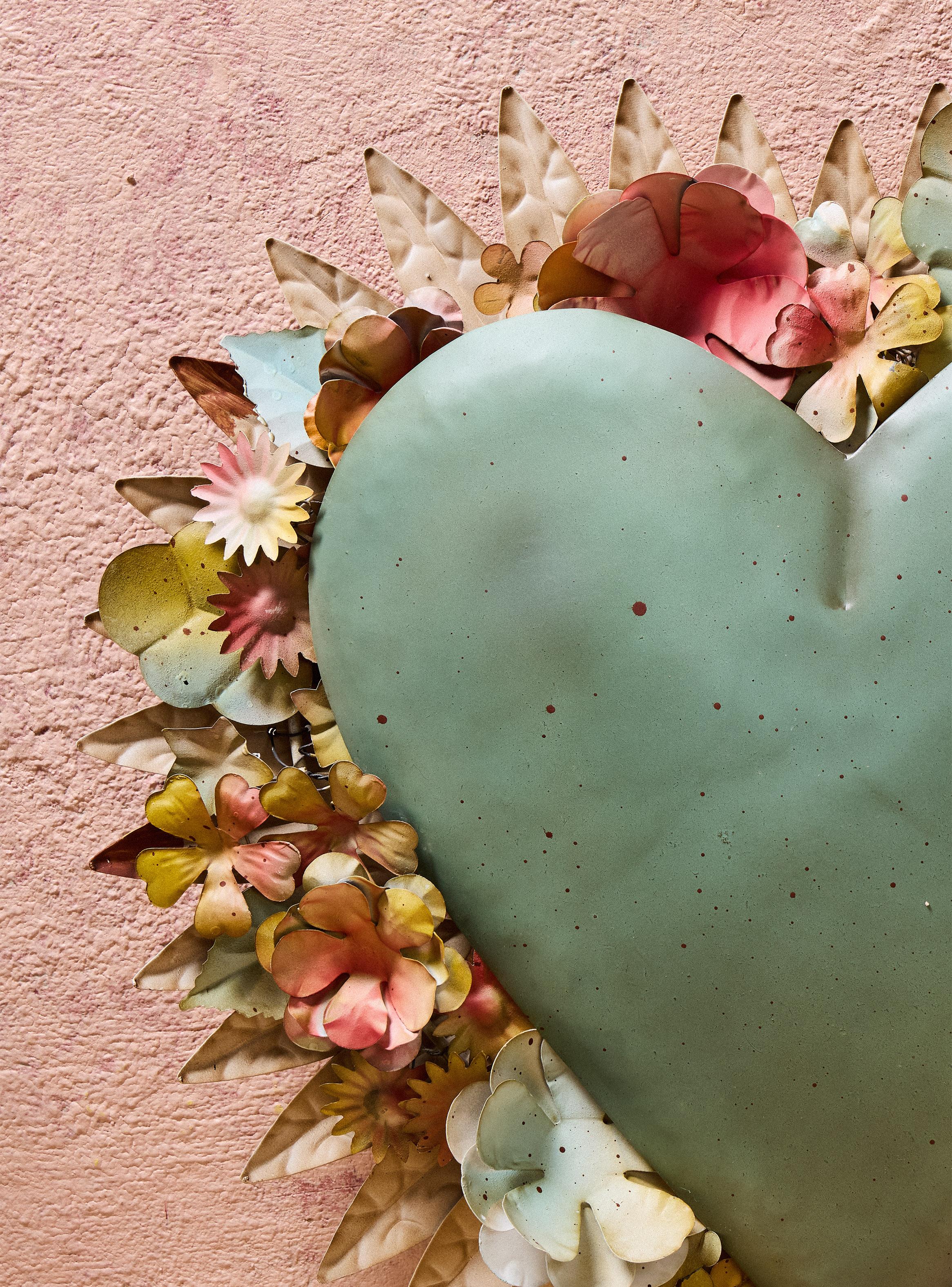 Corazón Decorativo Eclectica 54x9x52 cm-2