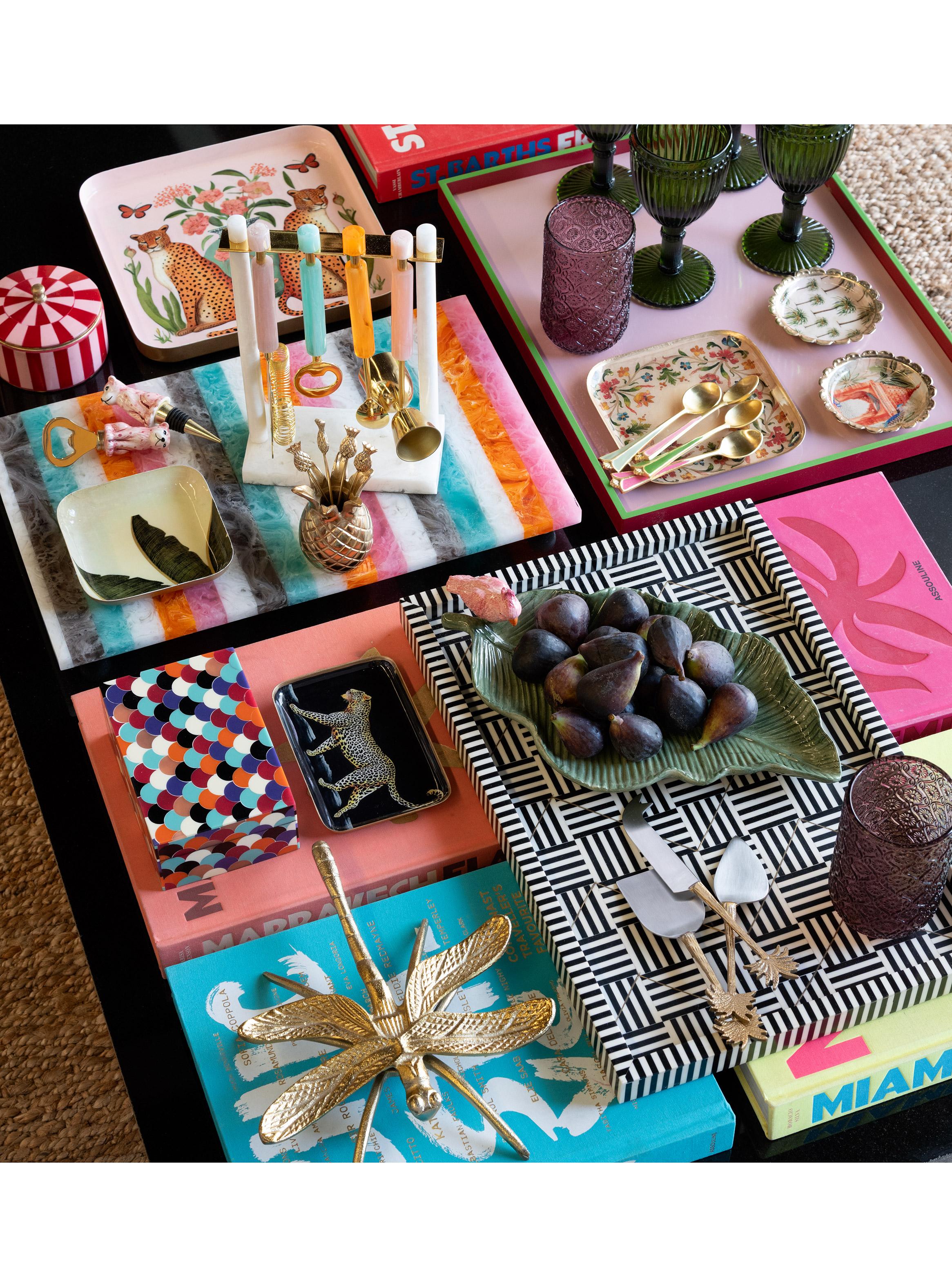 Plato Rectangular Leopardo 10x15 cm-3