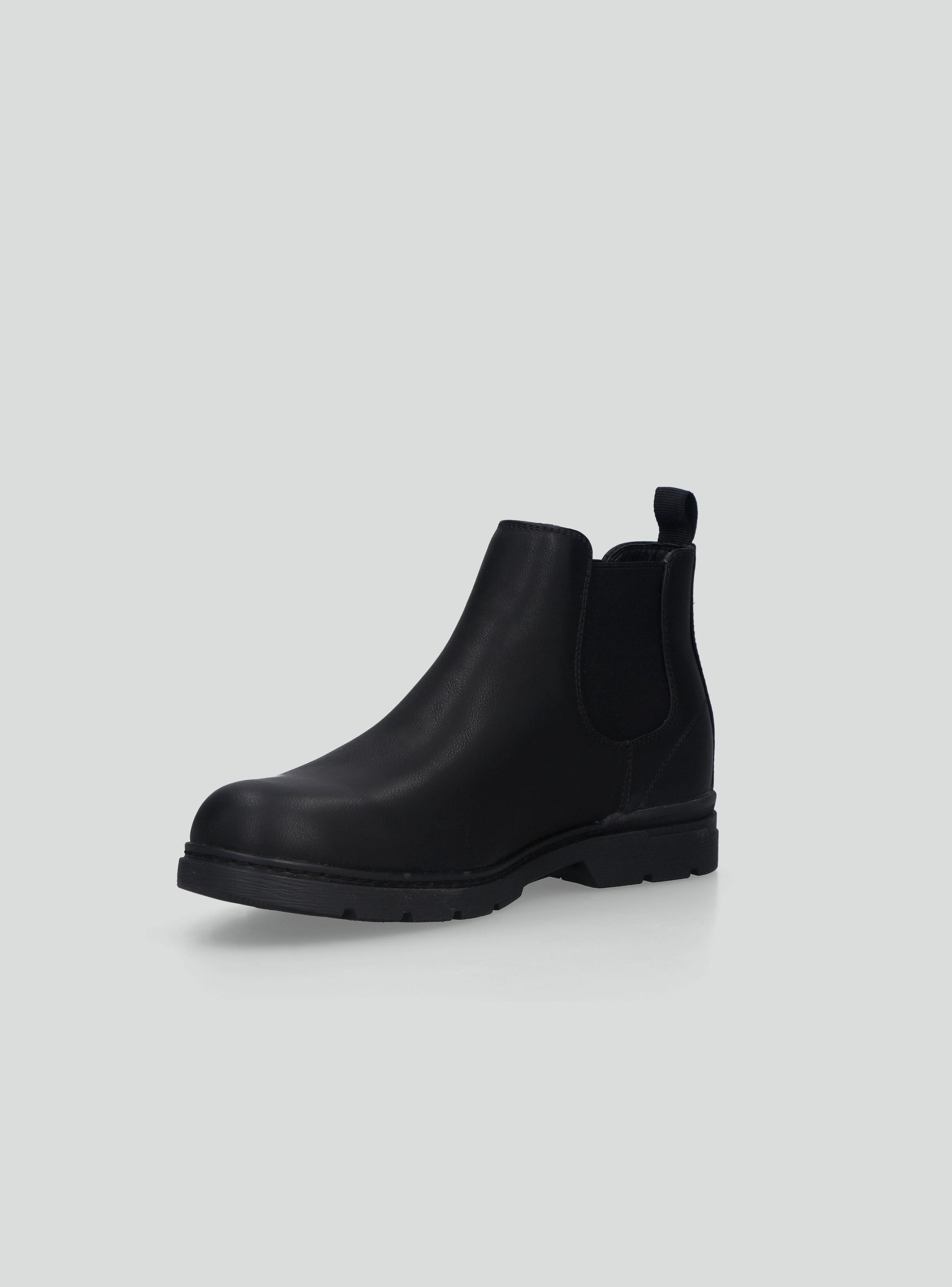 Botín Caña Media con Elástico Lateral Hombre-1