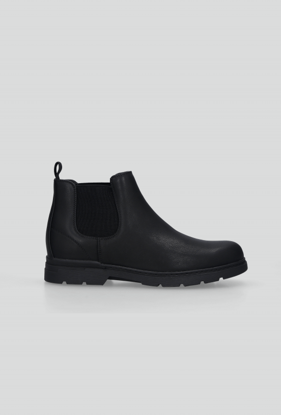 Botín Caña Media con Elástico Lateral Hombre-3