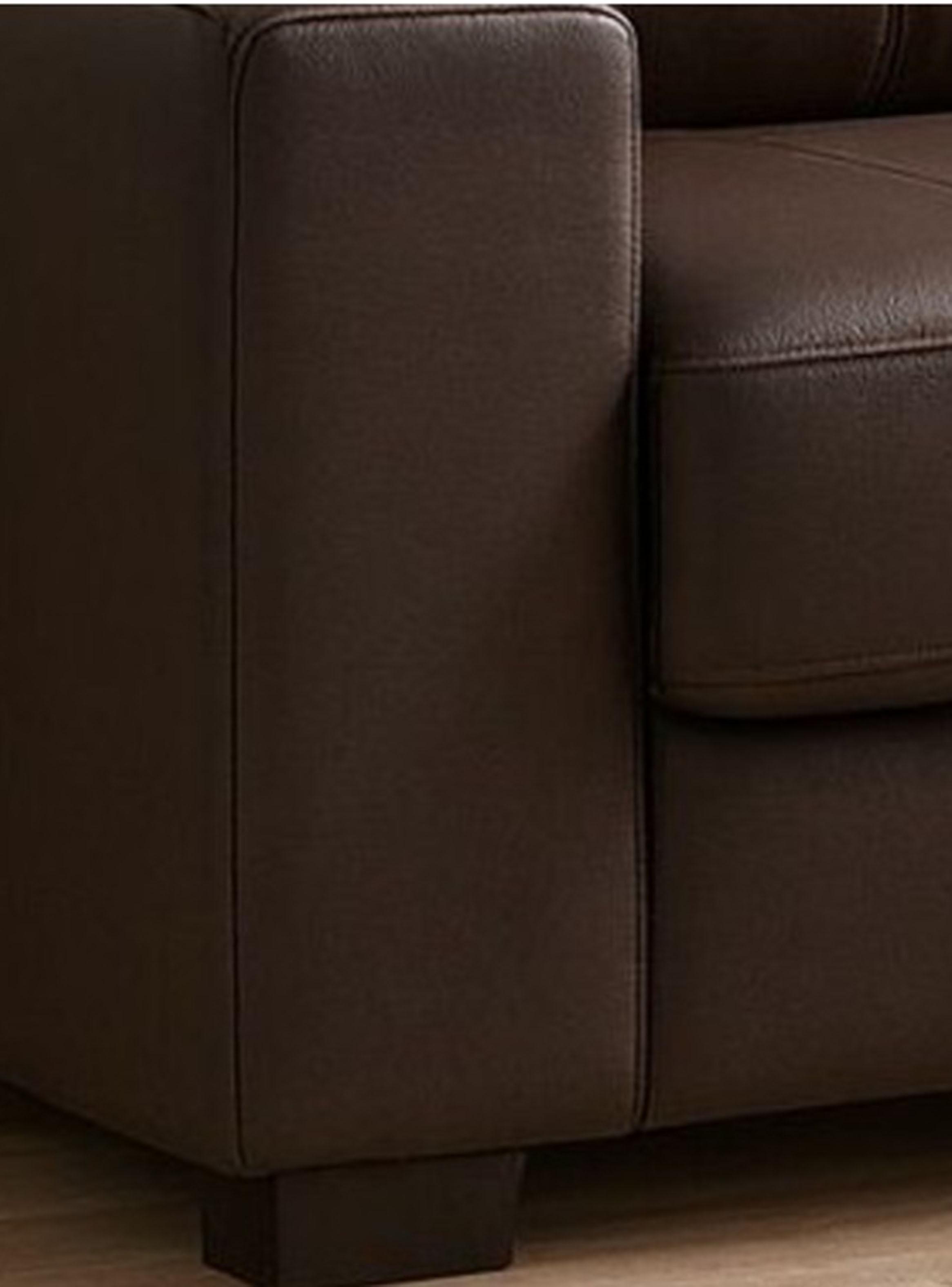 Sofá Cuero 3 Cuerpos Trento Café-2