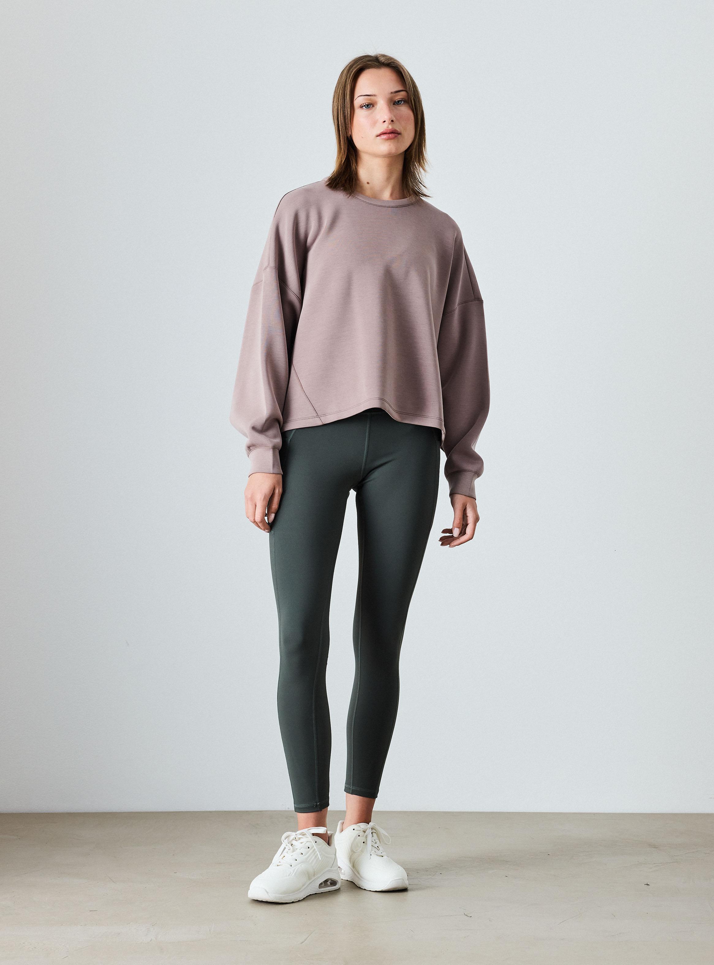 Calza Color Liso Pretina Alta y Bolsillo-4