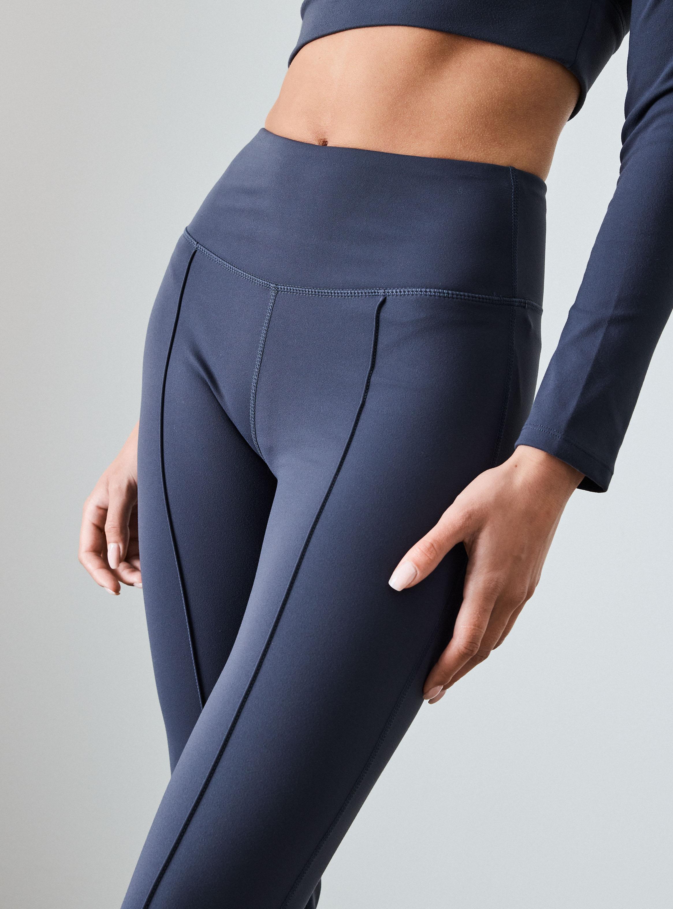 Calza Flare Color Liso-2