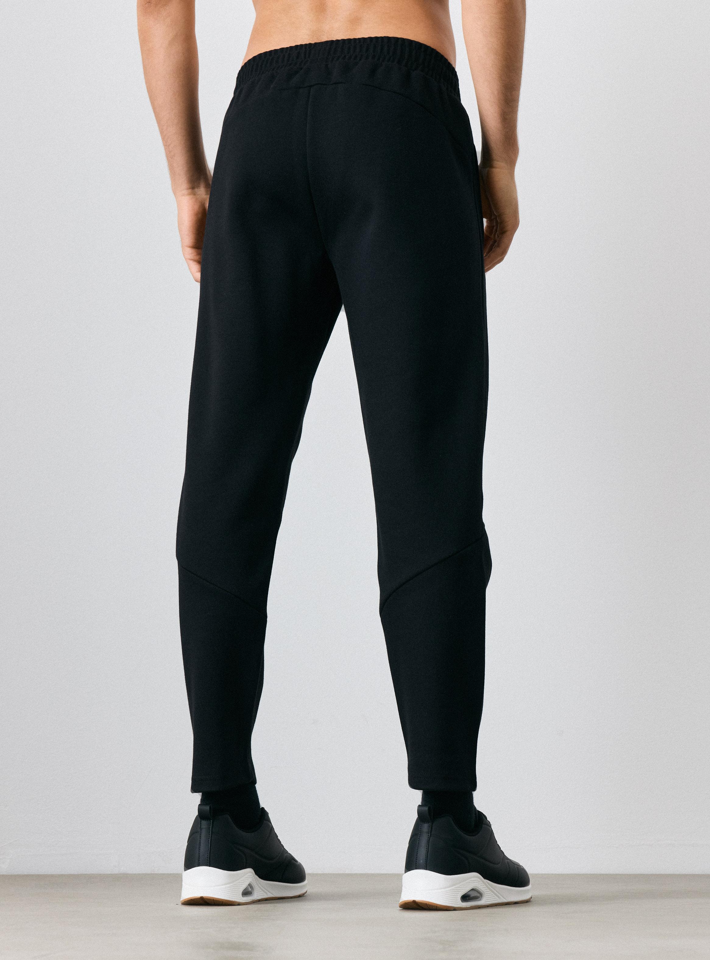 Pantalón de Buzo Básico Recto-1