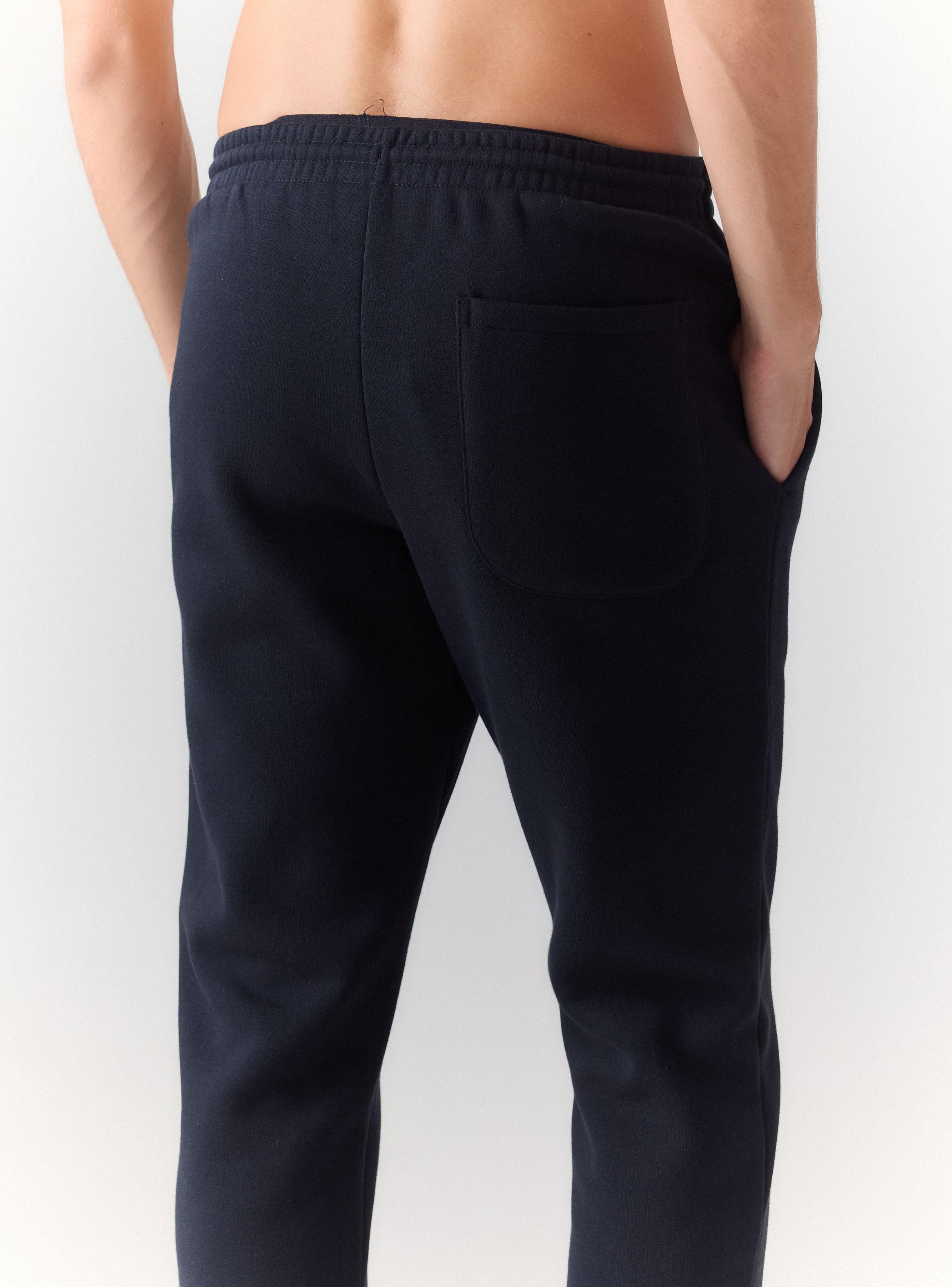 Pantalón Buzo Recto con Cierre-3