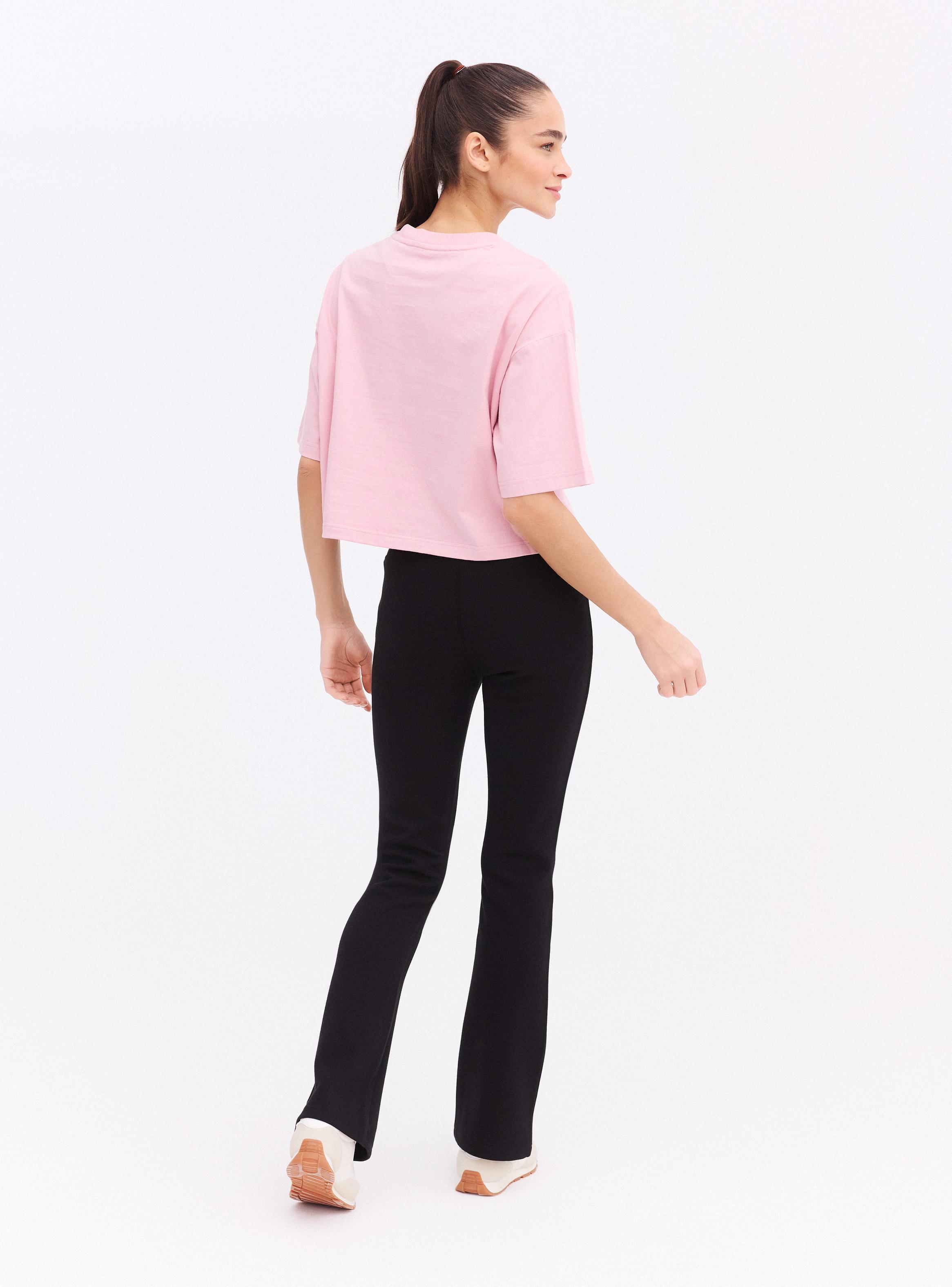 Pantalón Flare Elasticado-5