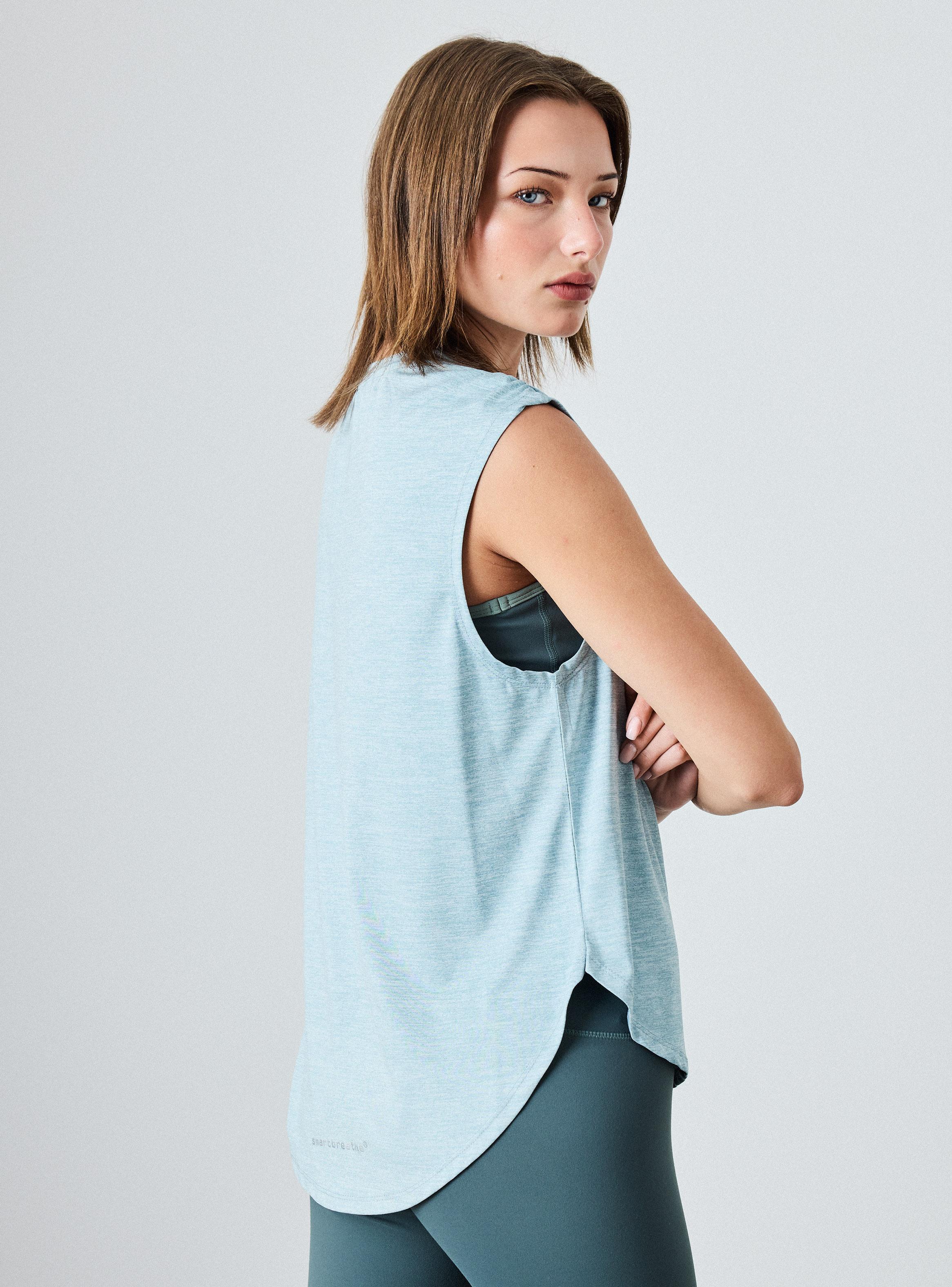 Polera Sin Mangas Relajada-1