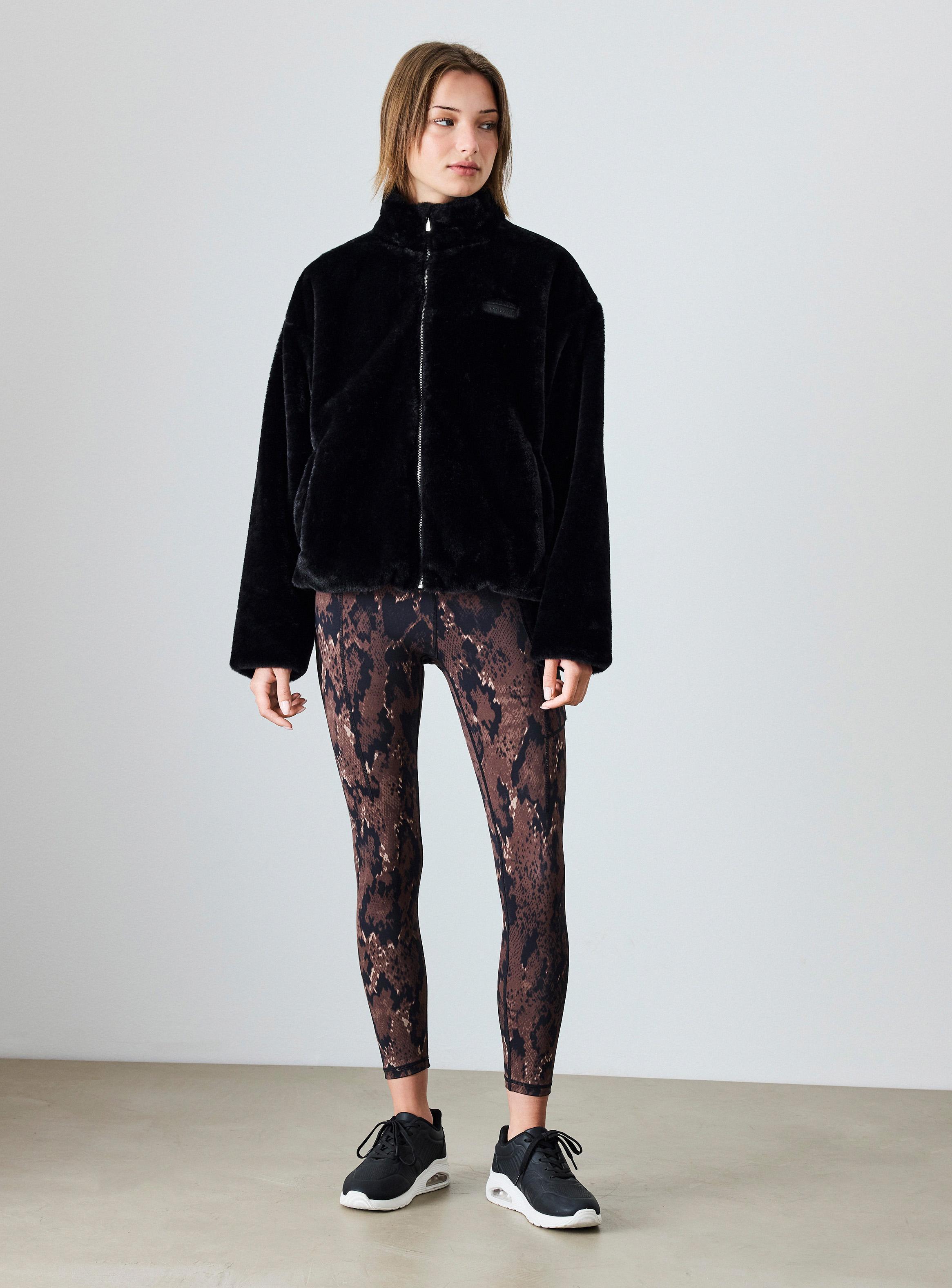 Polar Chaqueta Peluda-4