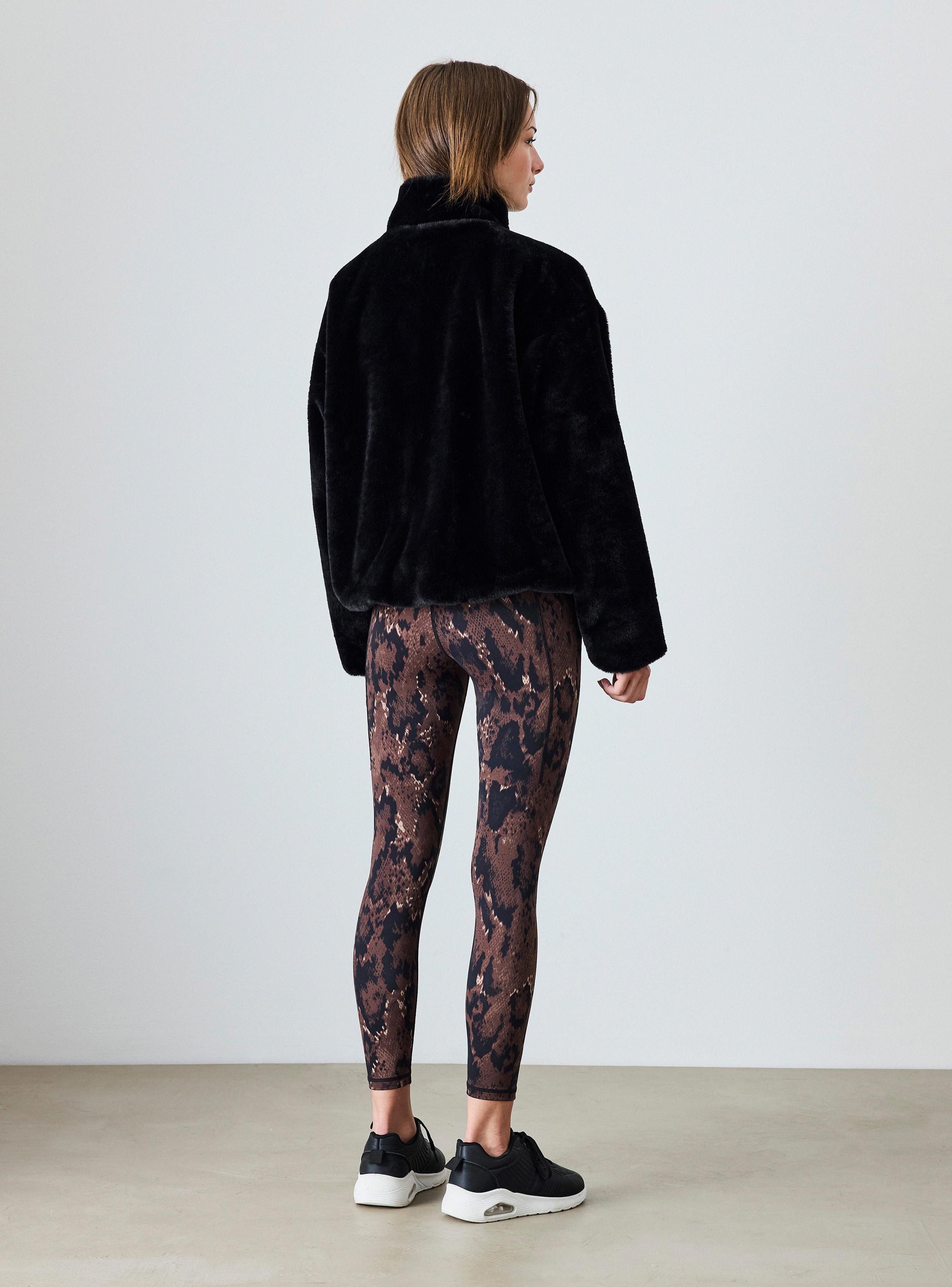 Polar Chaqueta Peluda-5