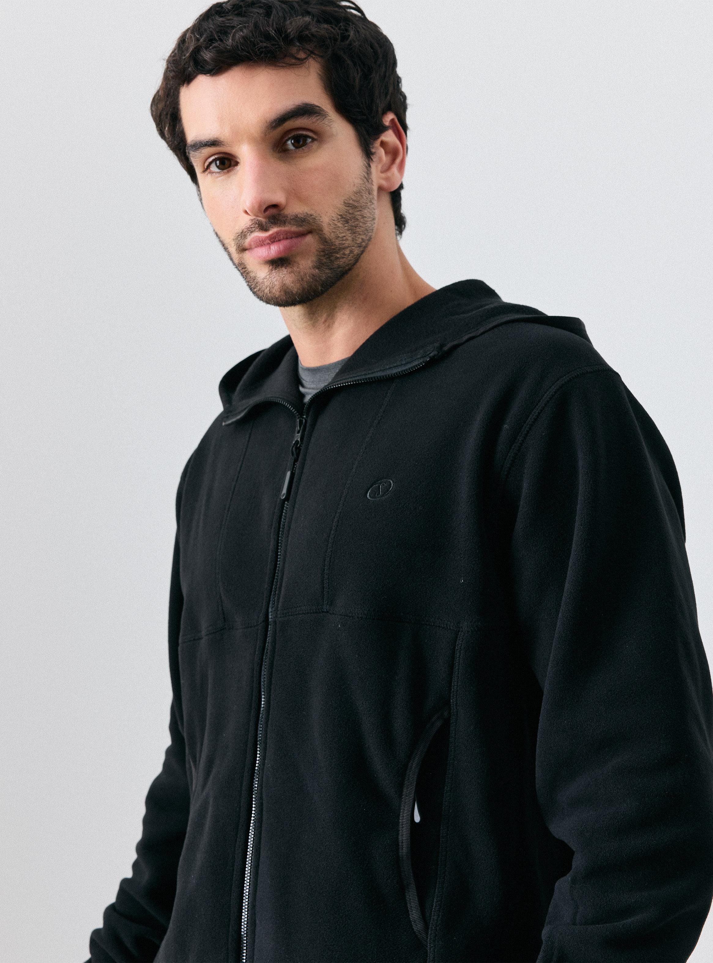 Polar Full Zipper con Capucha-2