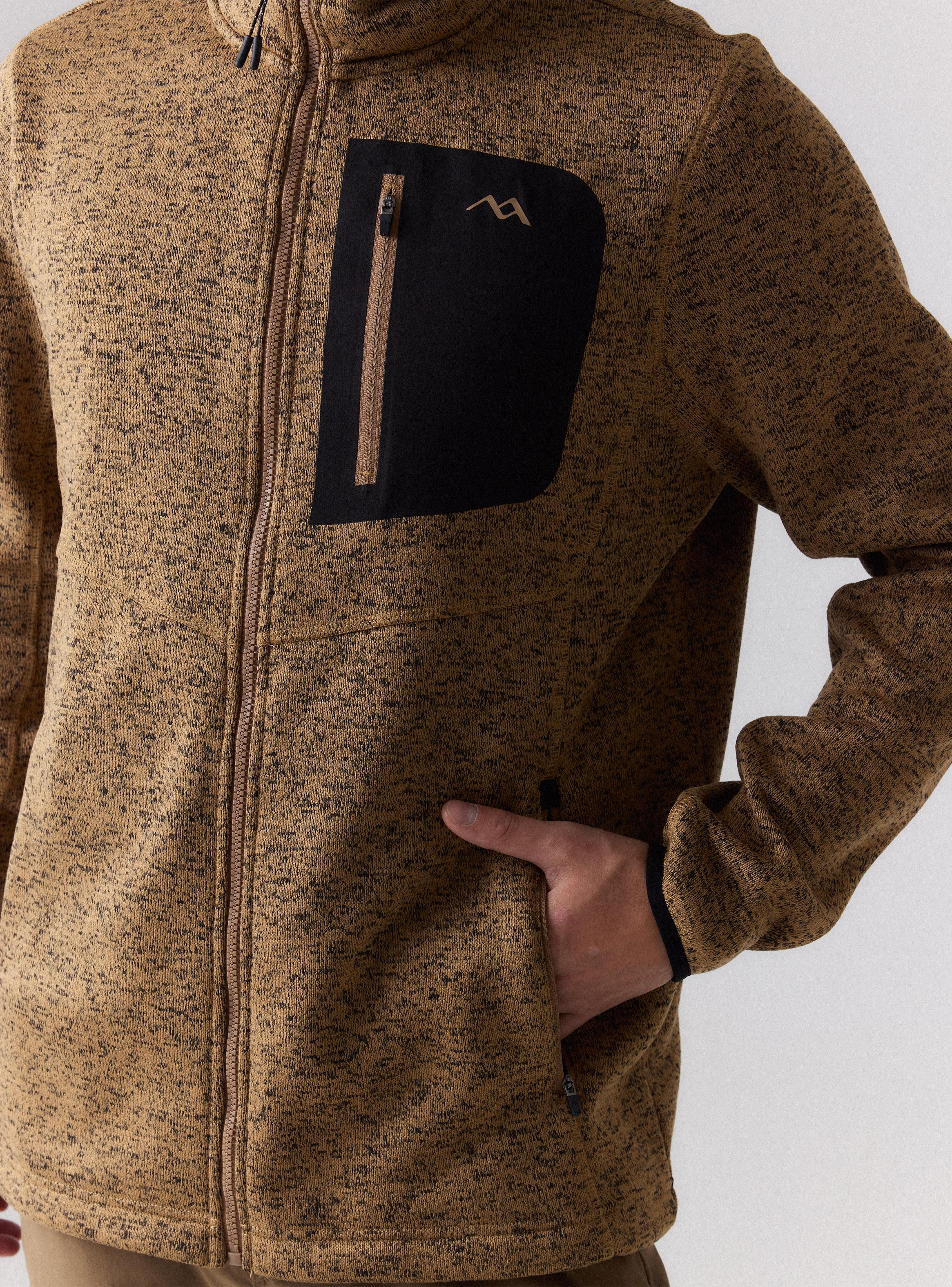 Polar Look Tejido Melange Bolsillo Pecho-3