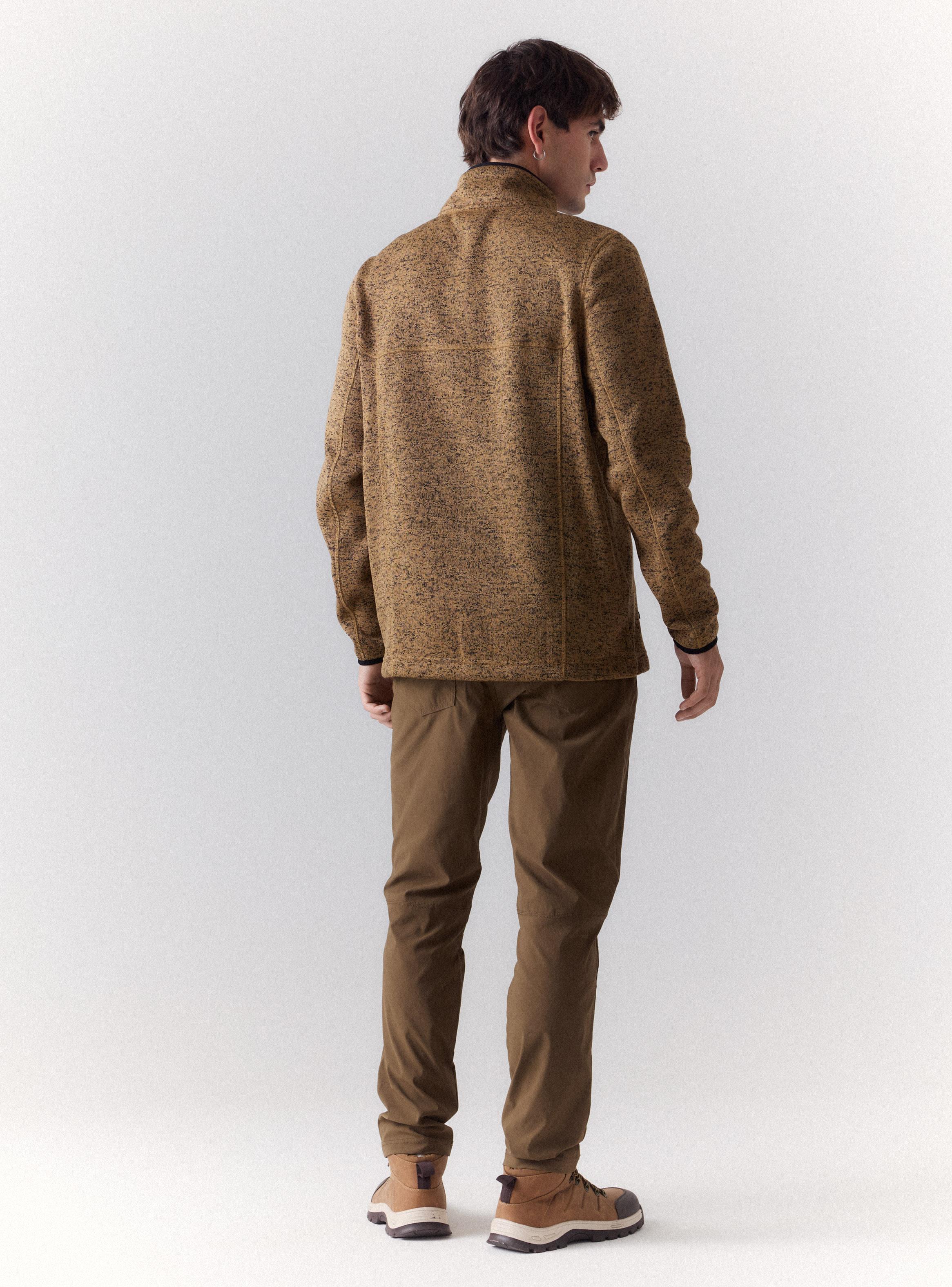 Polar Look Tejido Melange Bolsillo Pecho-5