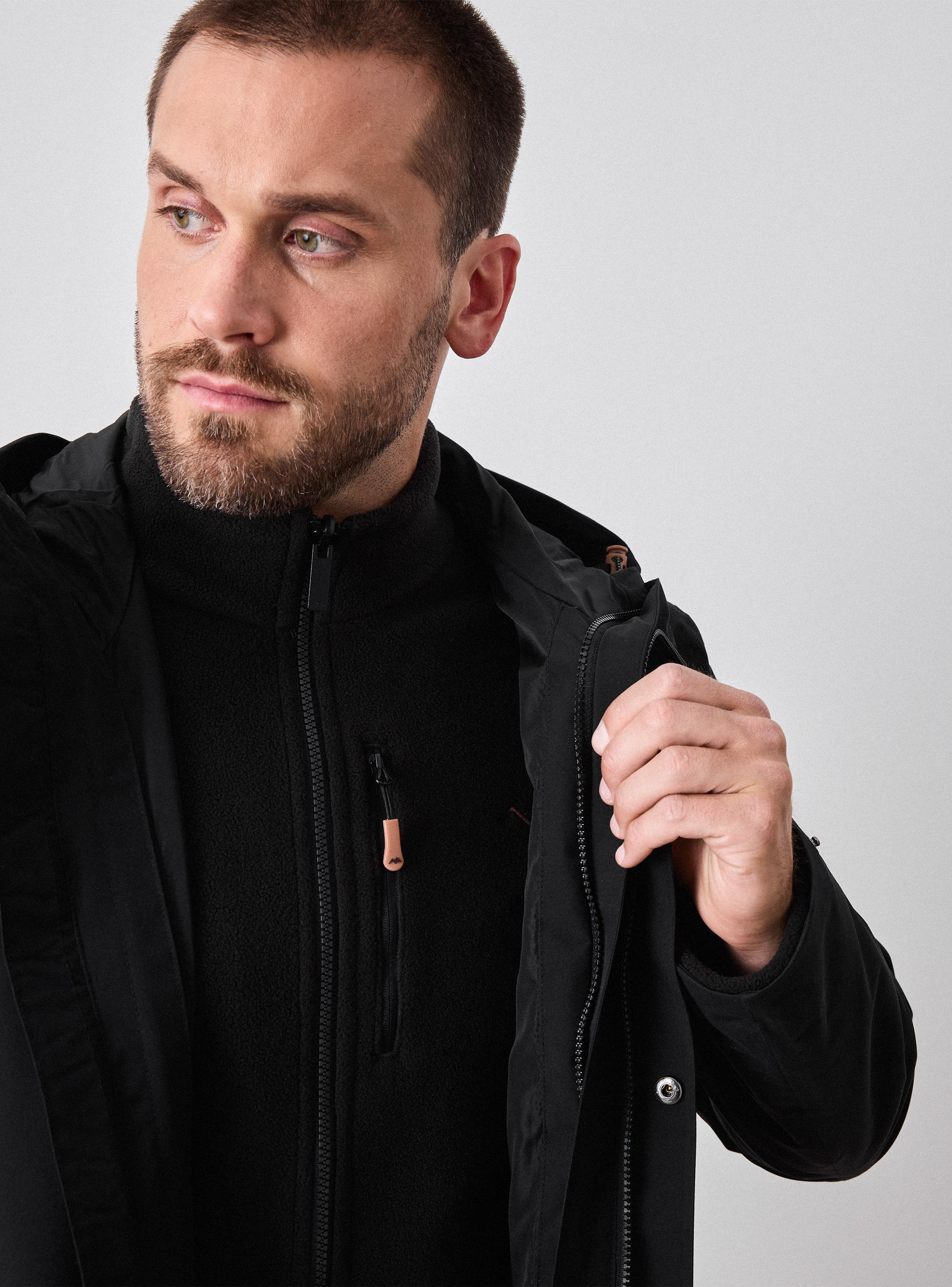 Parka Polar Fleece Interno Desmontable 3 en 1-3