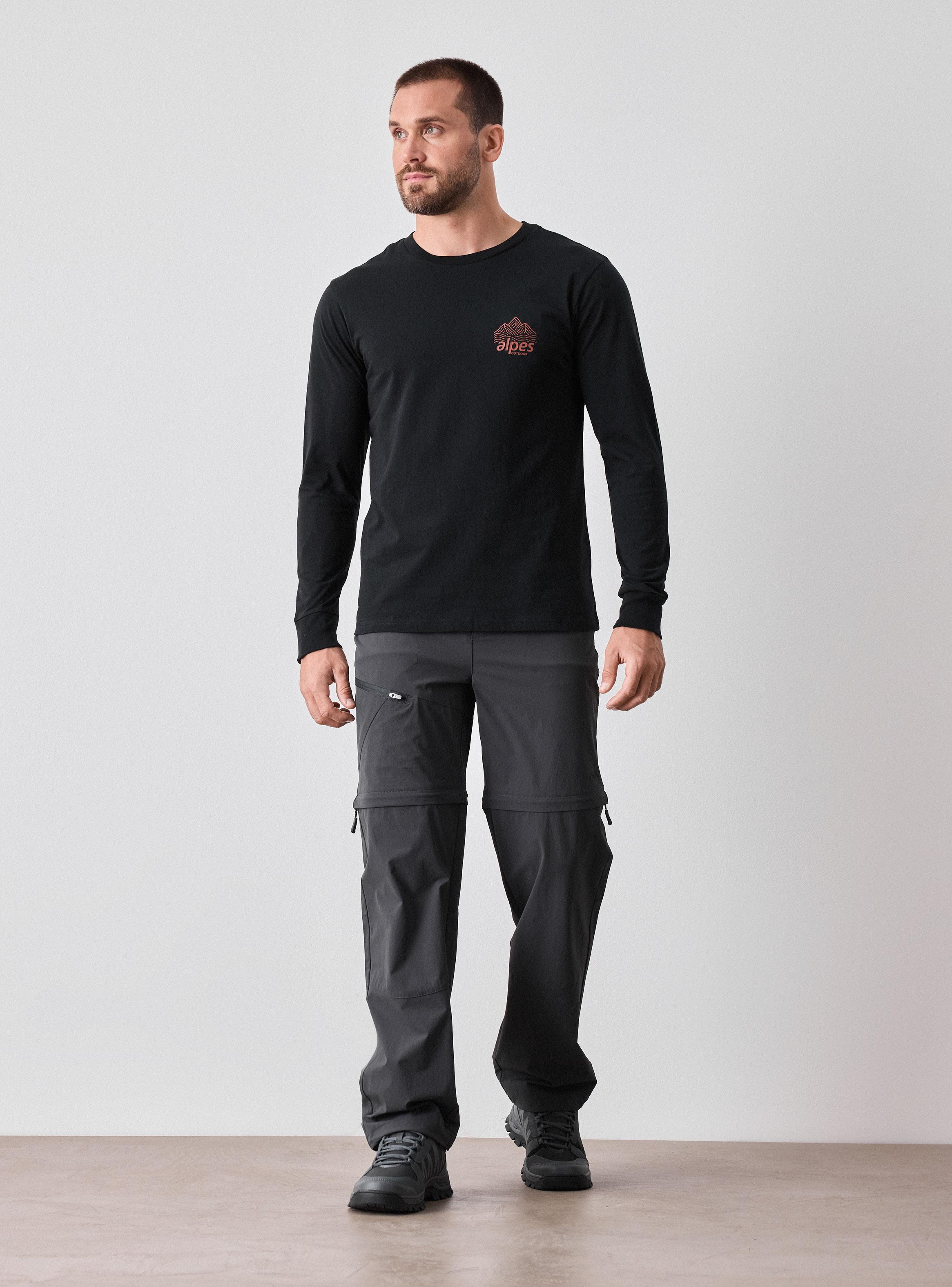 Polera Manga Larga Estampada-4