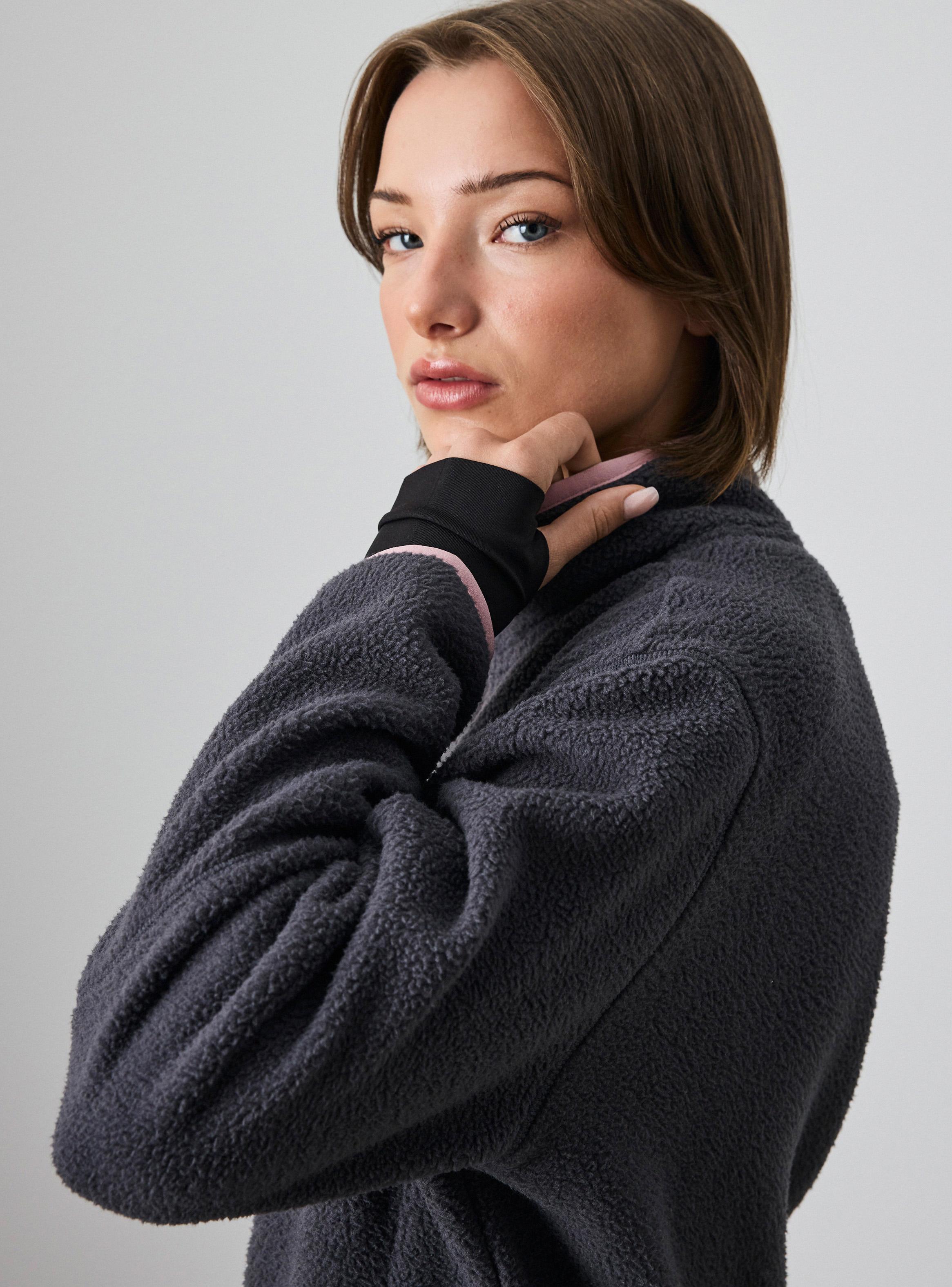 Polar Sherpa Oversize Detalle en contraste-3