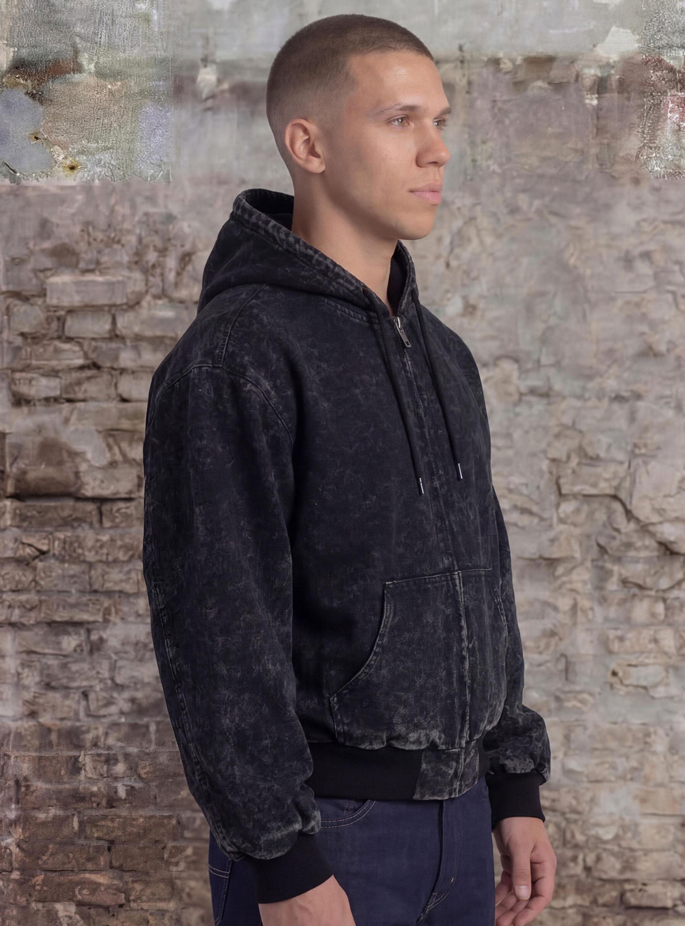 Chaqueta Canvas Lavada con Chiporro-2