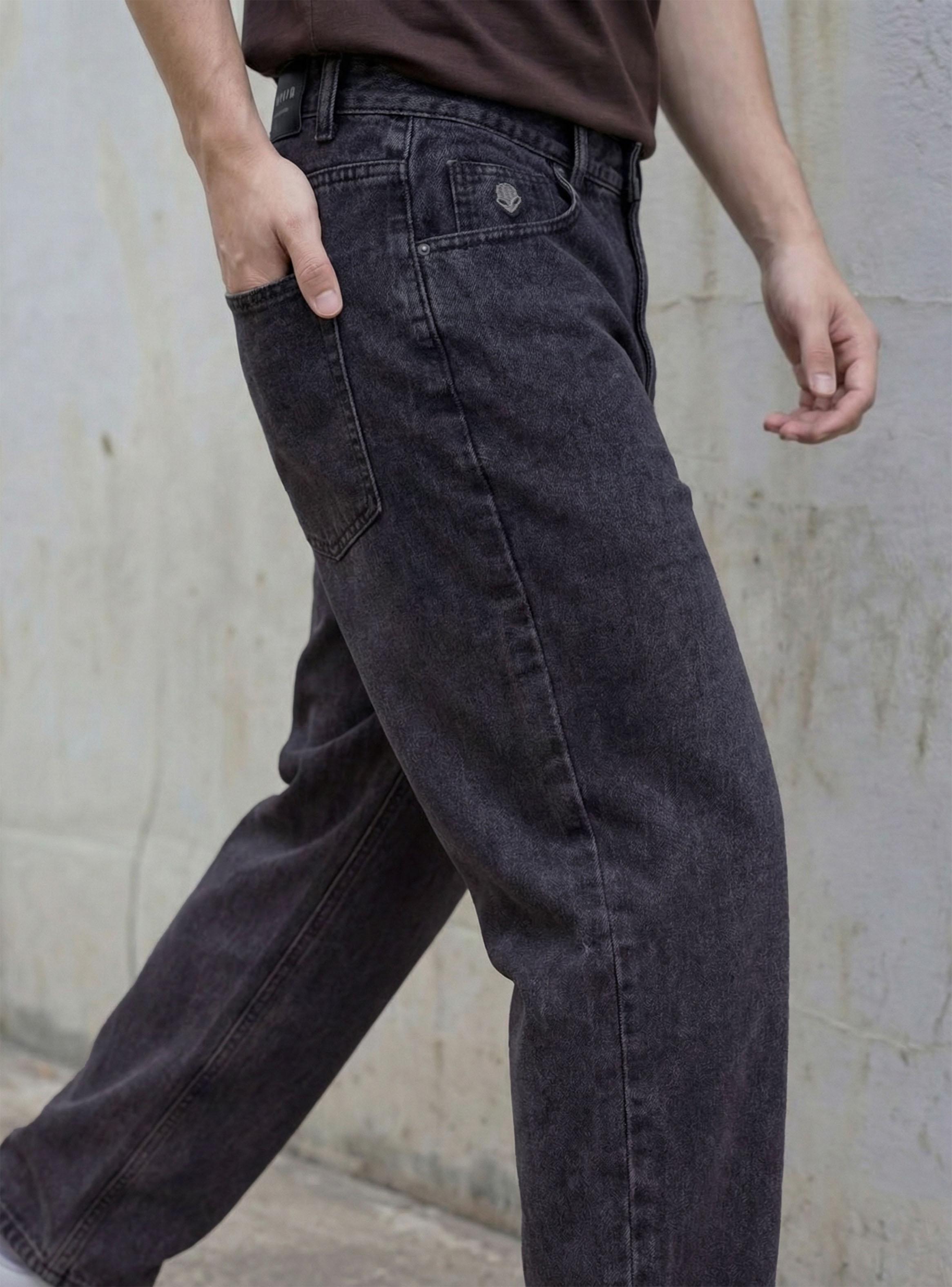 Jeans Balloon Baggy Algodón-3