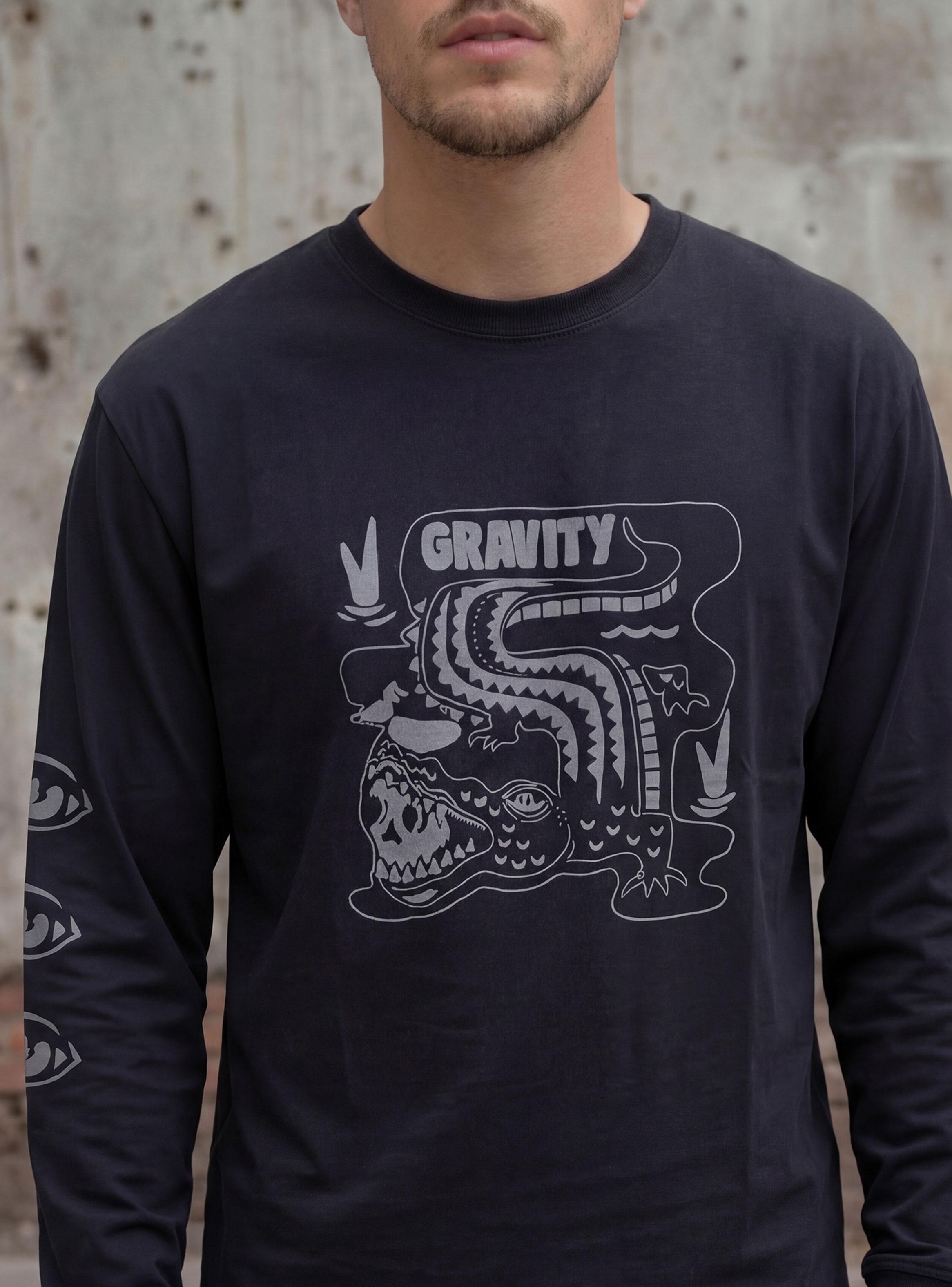 Polera Manga Larga Print Pecho y Mangas-3