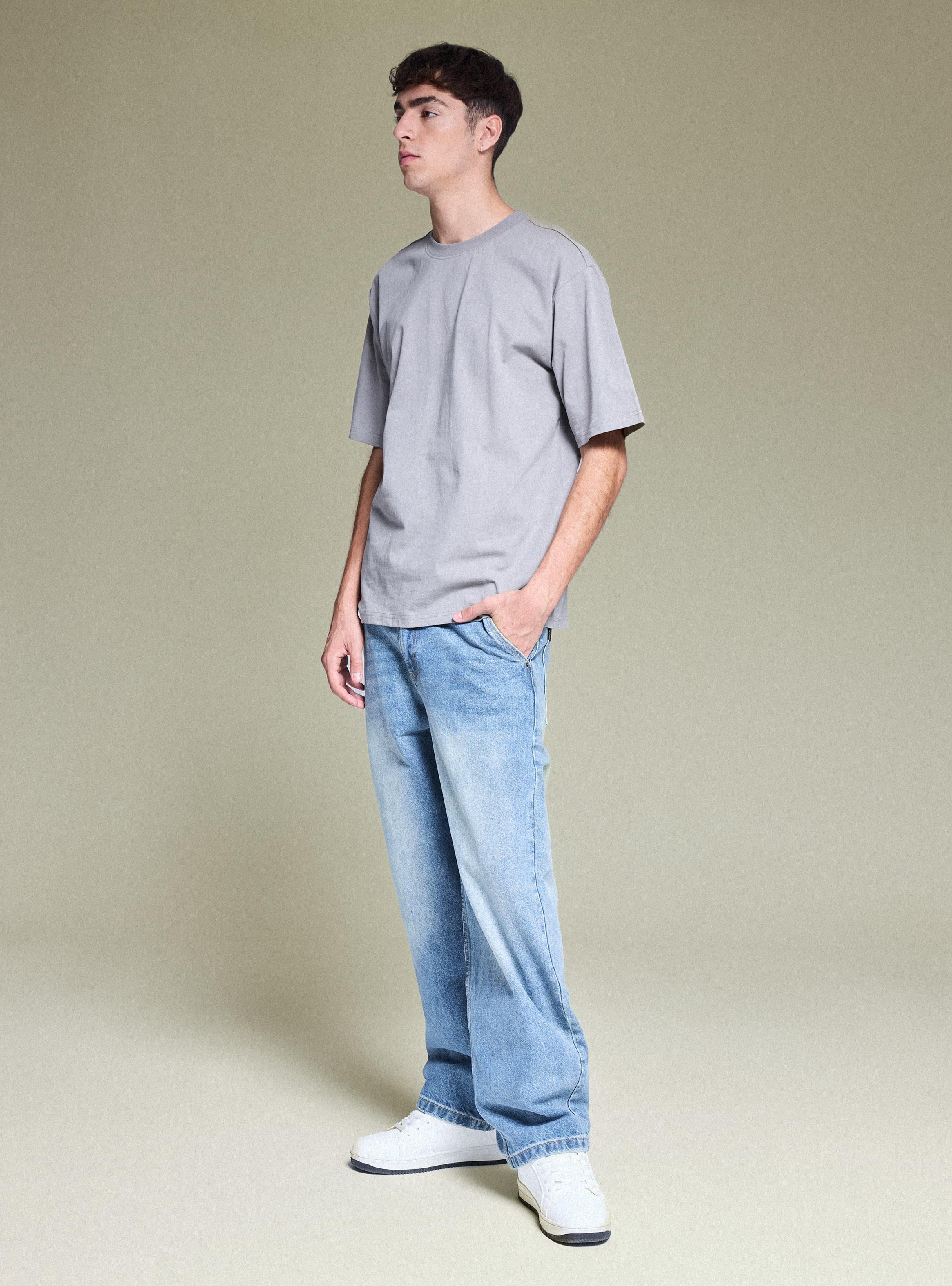 Polera Japo Cuello Redondo Relaxed Fit-4