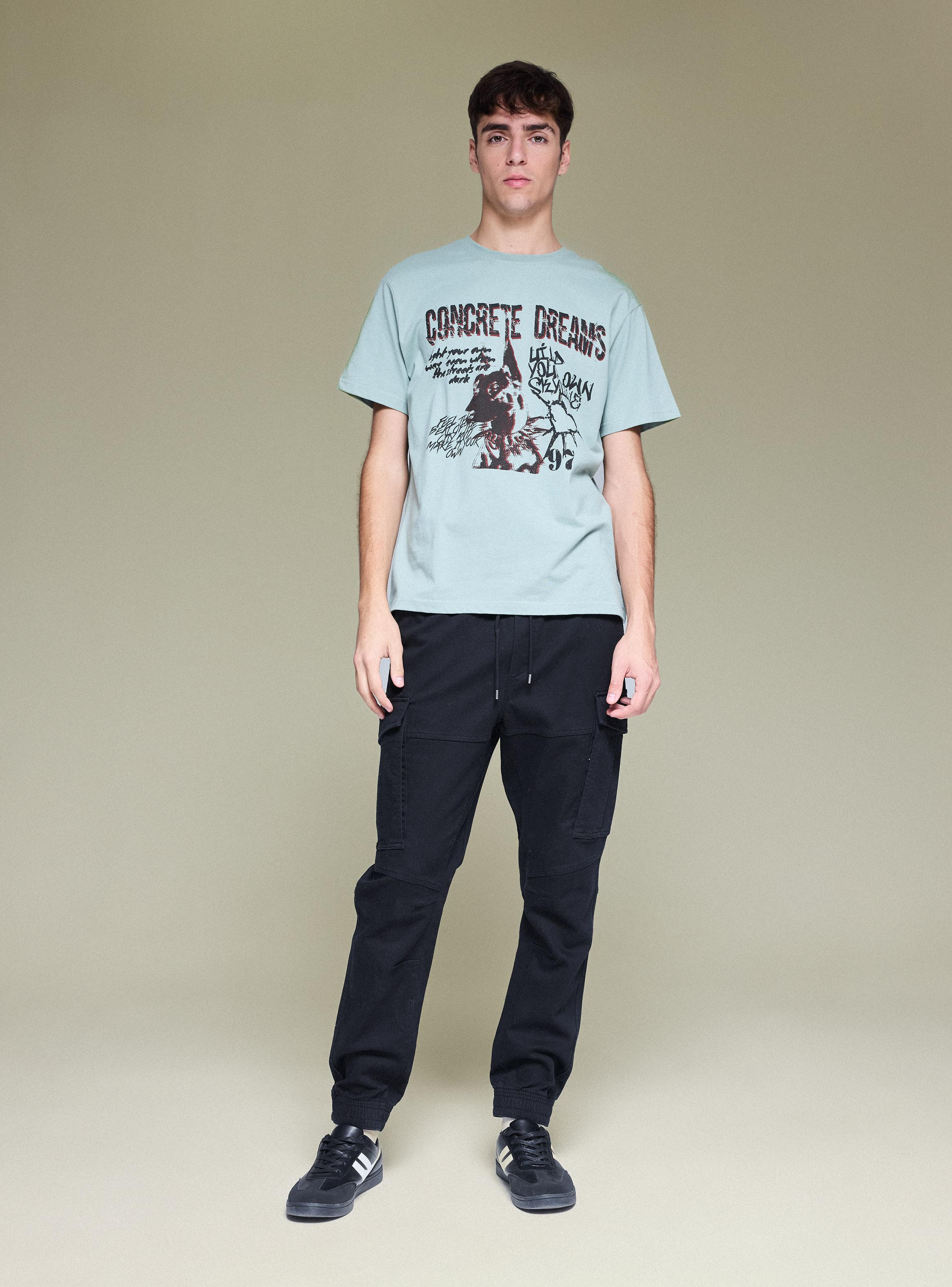 Pantalón Jogger Cargo Fit-4