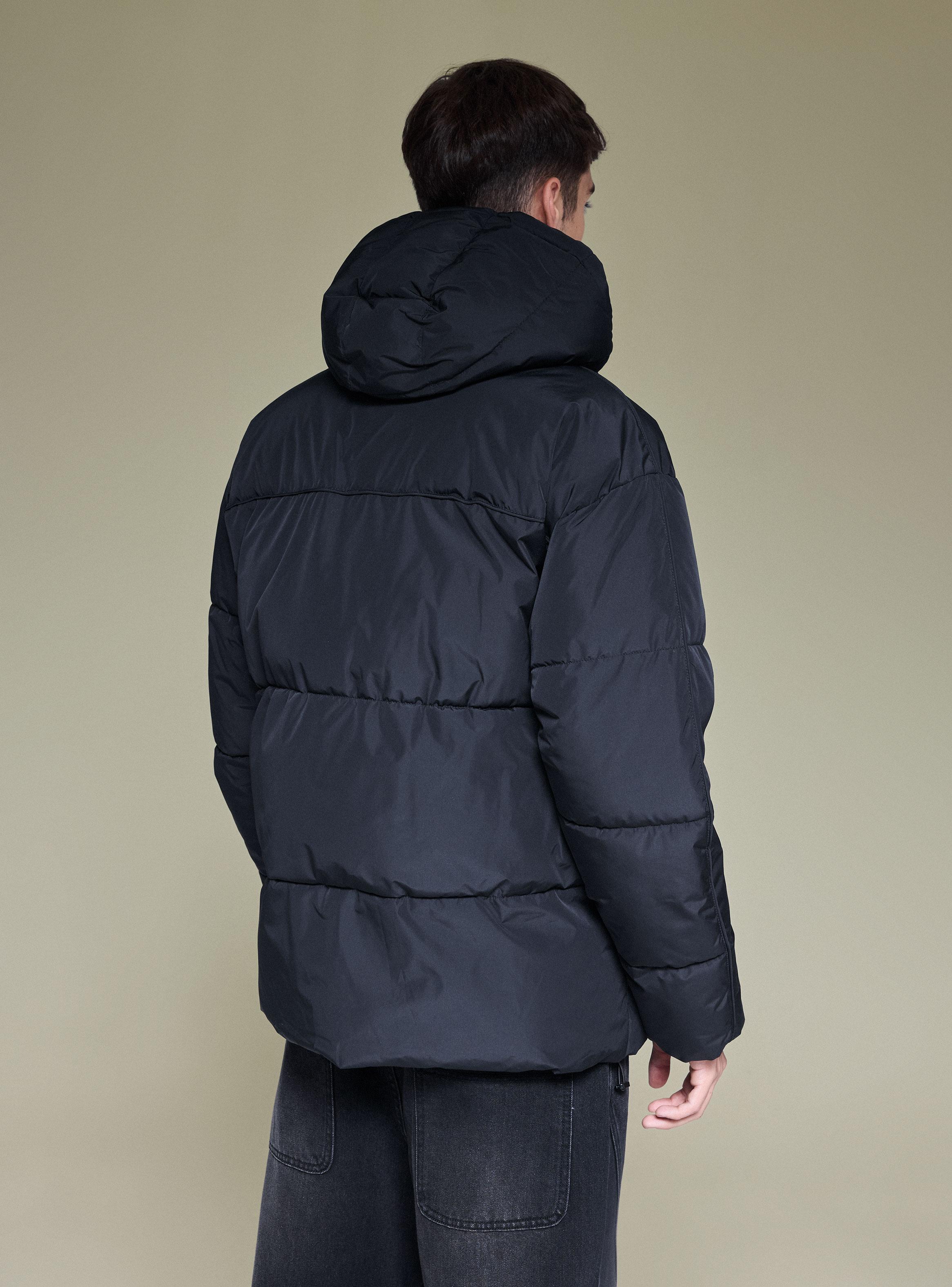 Parka Puffa con Capucha-1