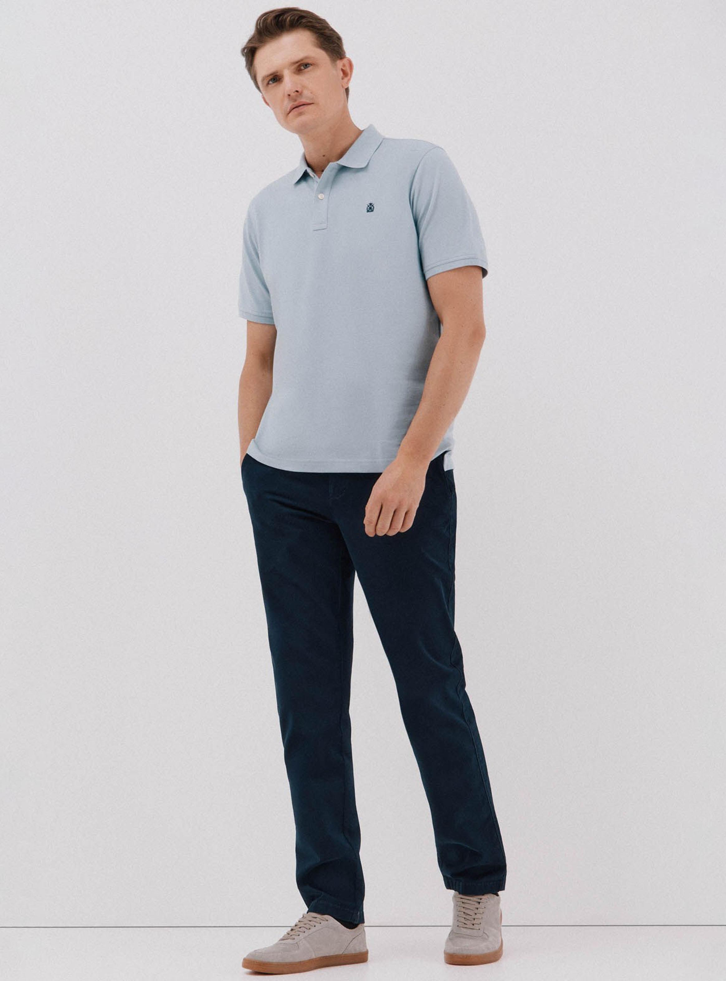 Pantalón Regular Corte Chino-4