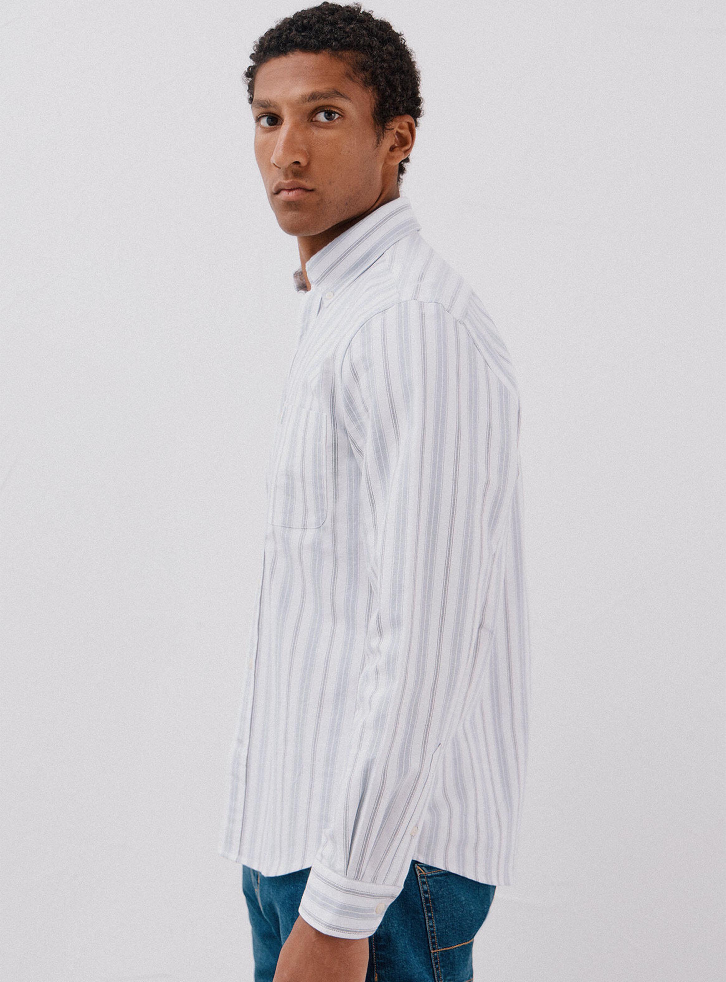 Camisa Oxford Rayas-2