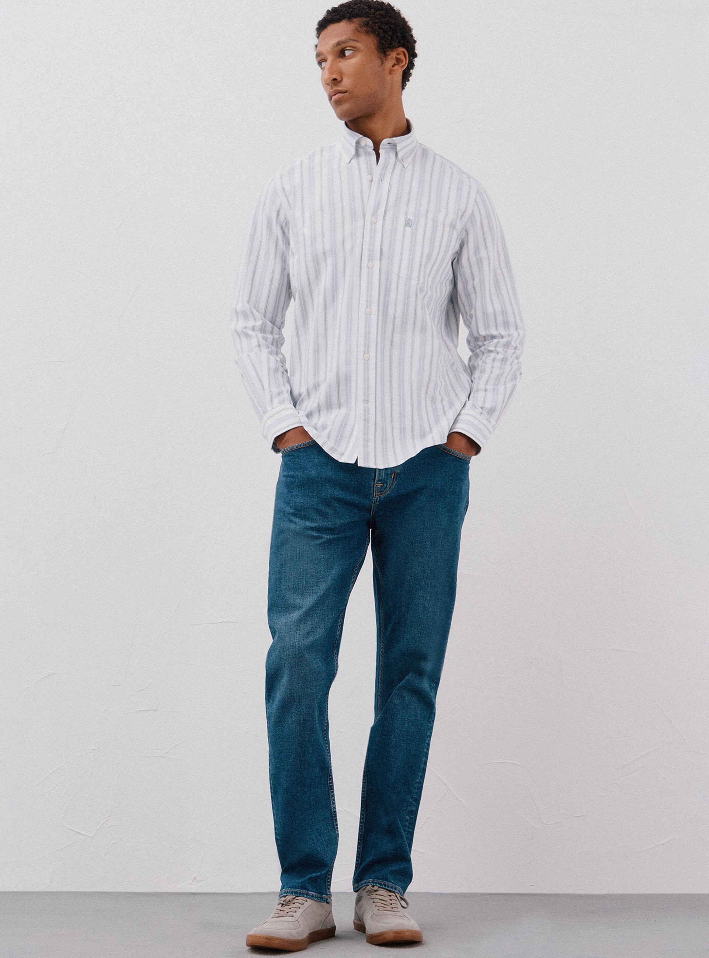 Camisa Oxford Rayas-4