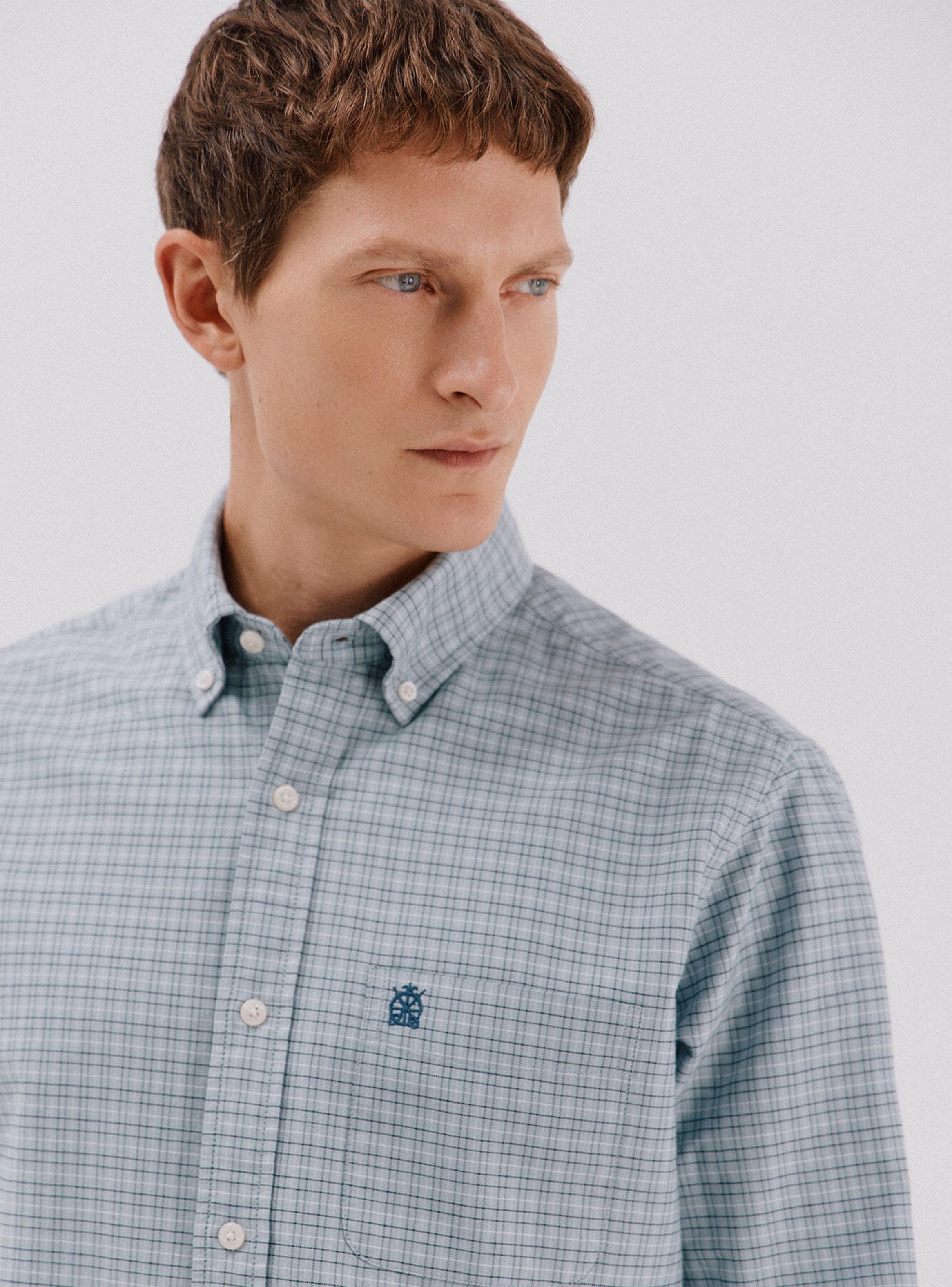 Camisa Oxford Cuadros-2