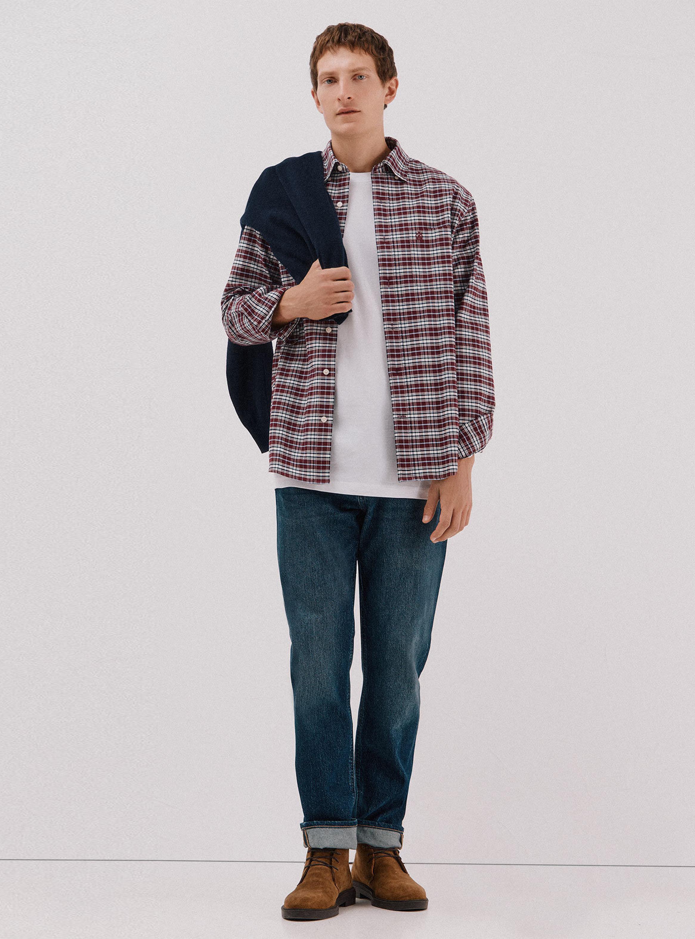 Camisa Oxford Cuadros-4