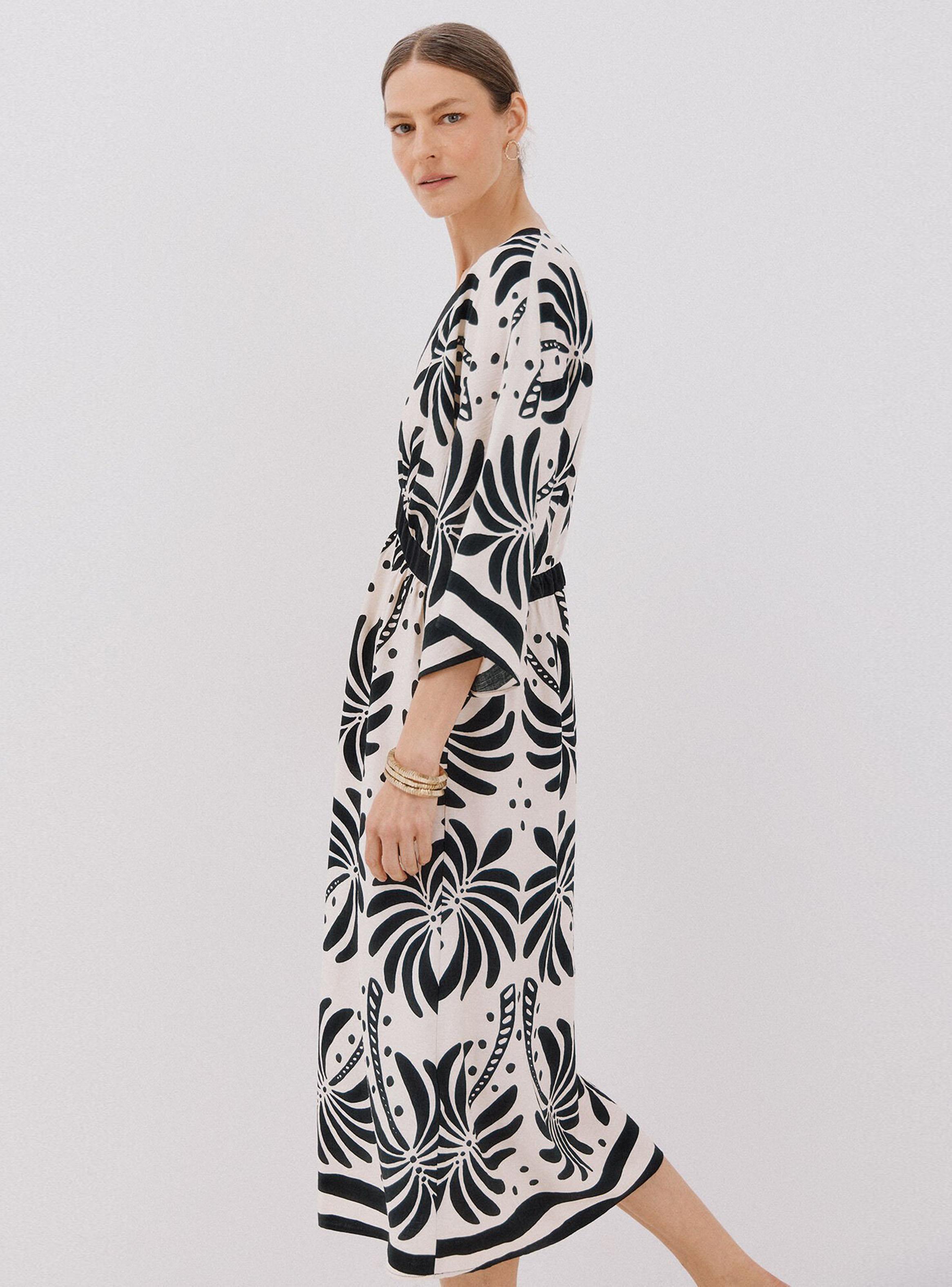 Vestido Largo Estampado-2