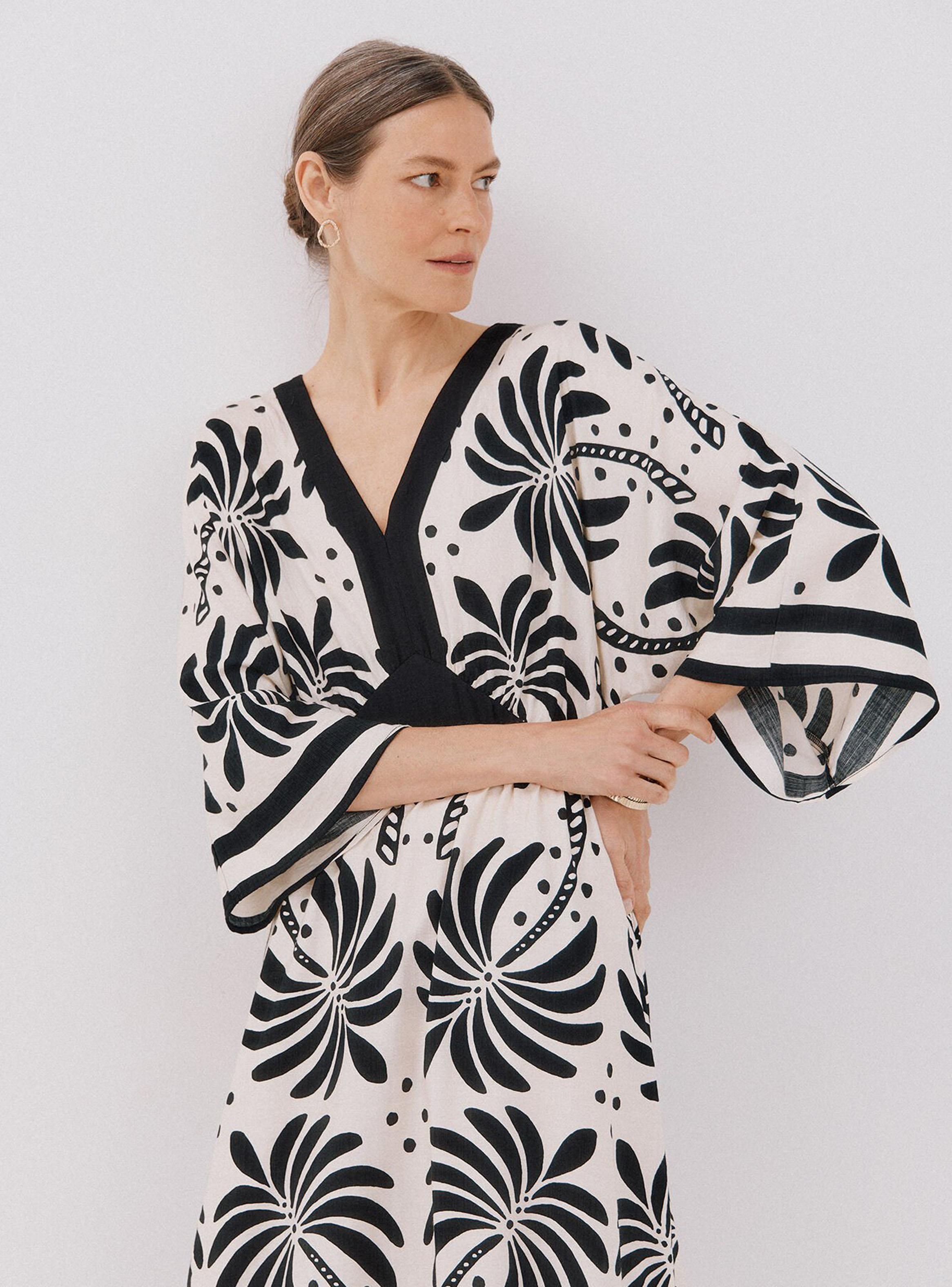 Vestido Largo Estampado-3