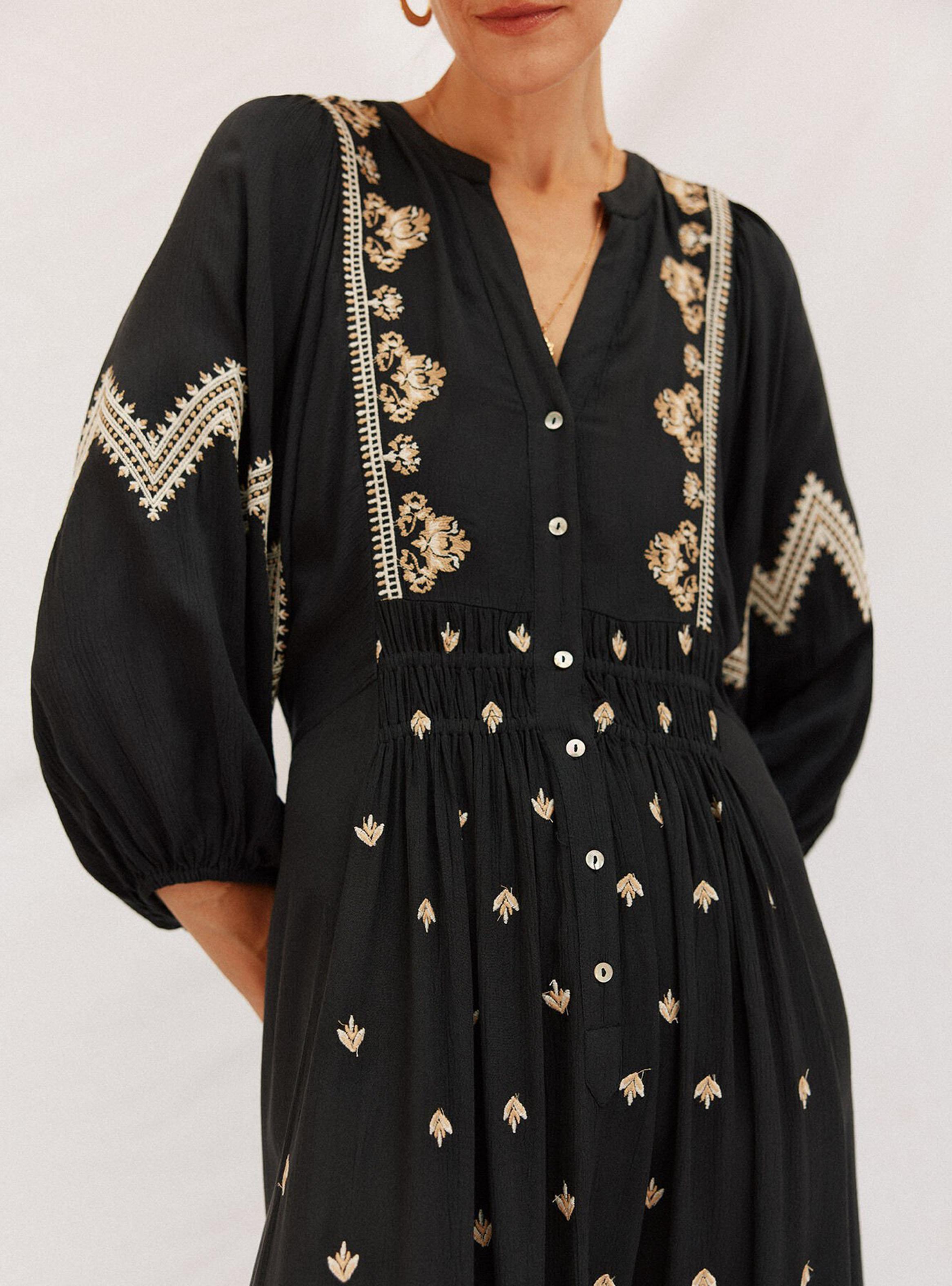 Vestido Cuello Redondo-3