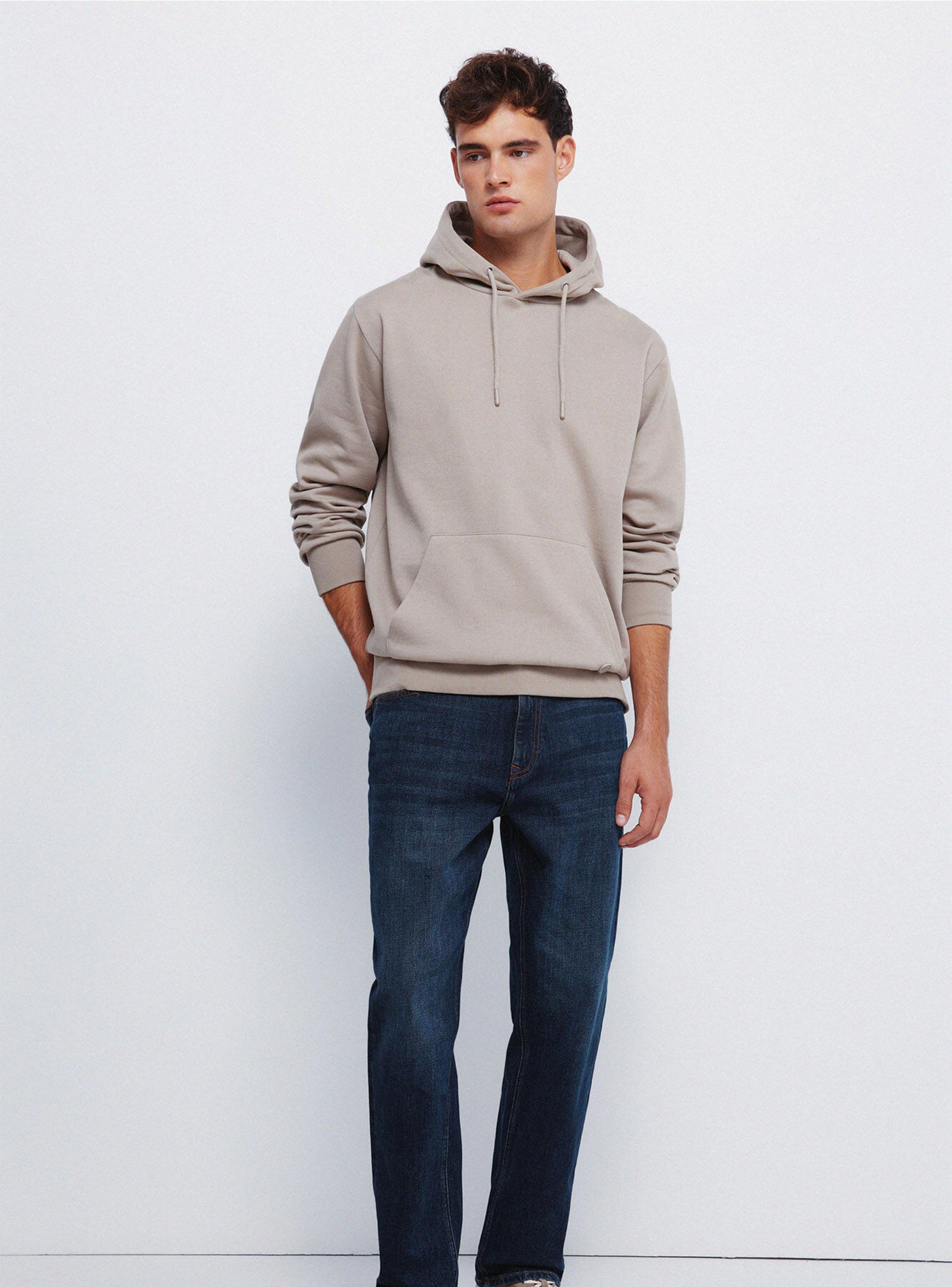 Polera Manga Corta Capucha Básica-3