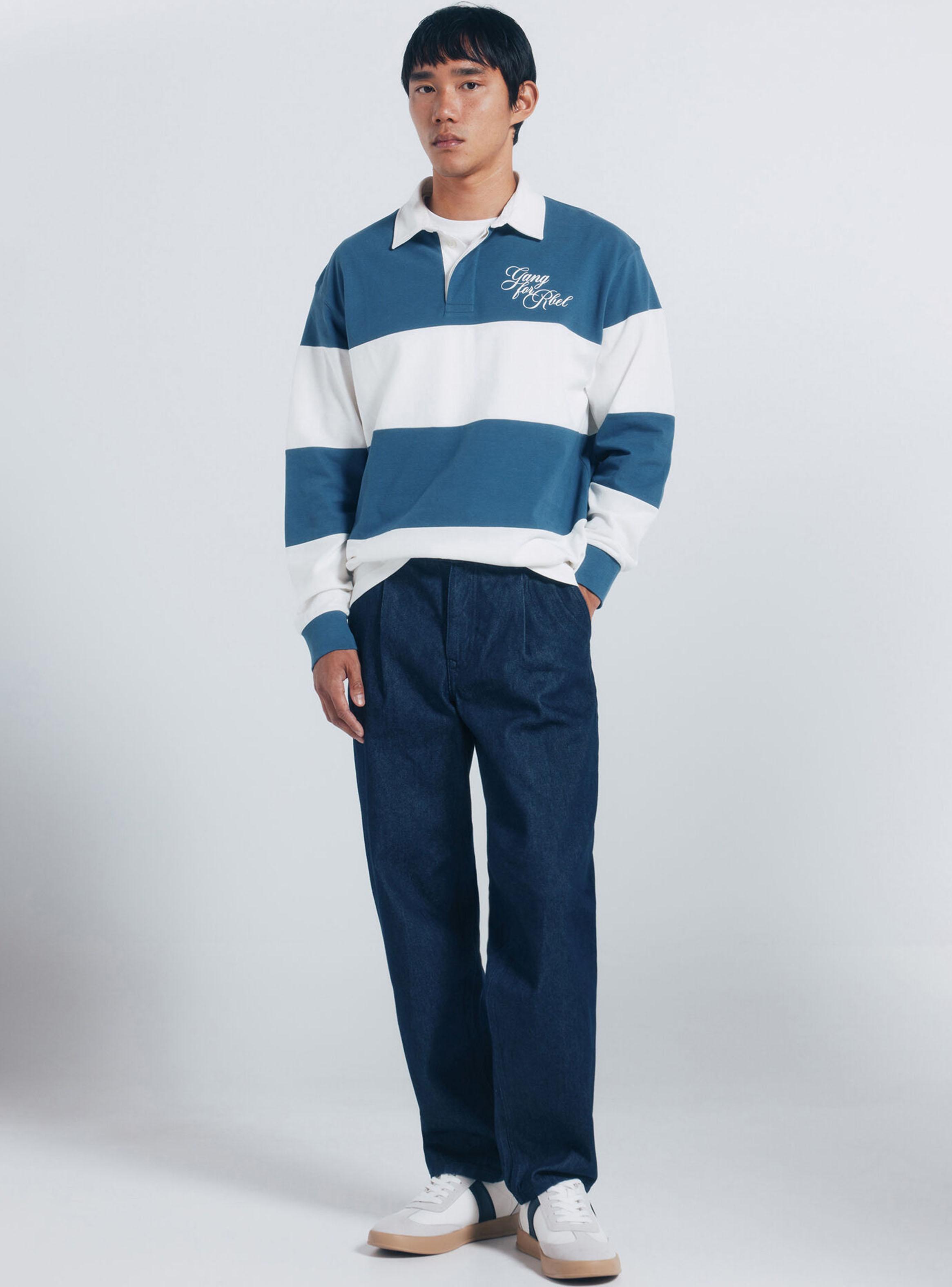 Polerón Polo Rugby Manga Larga-4