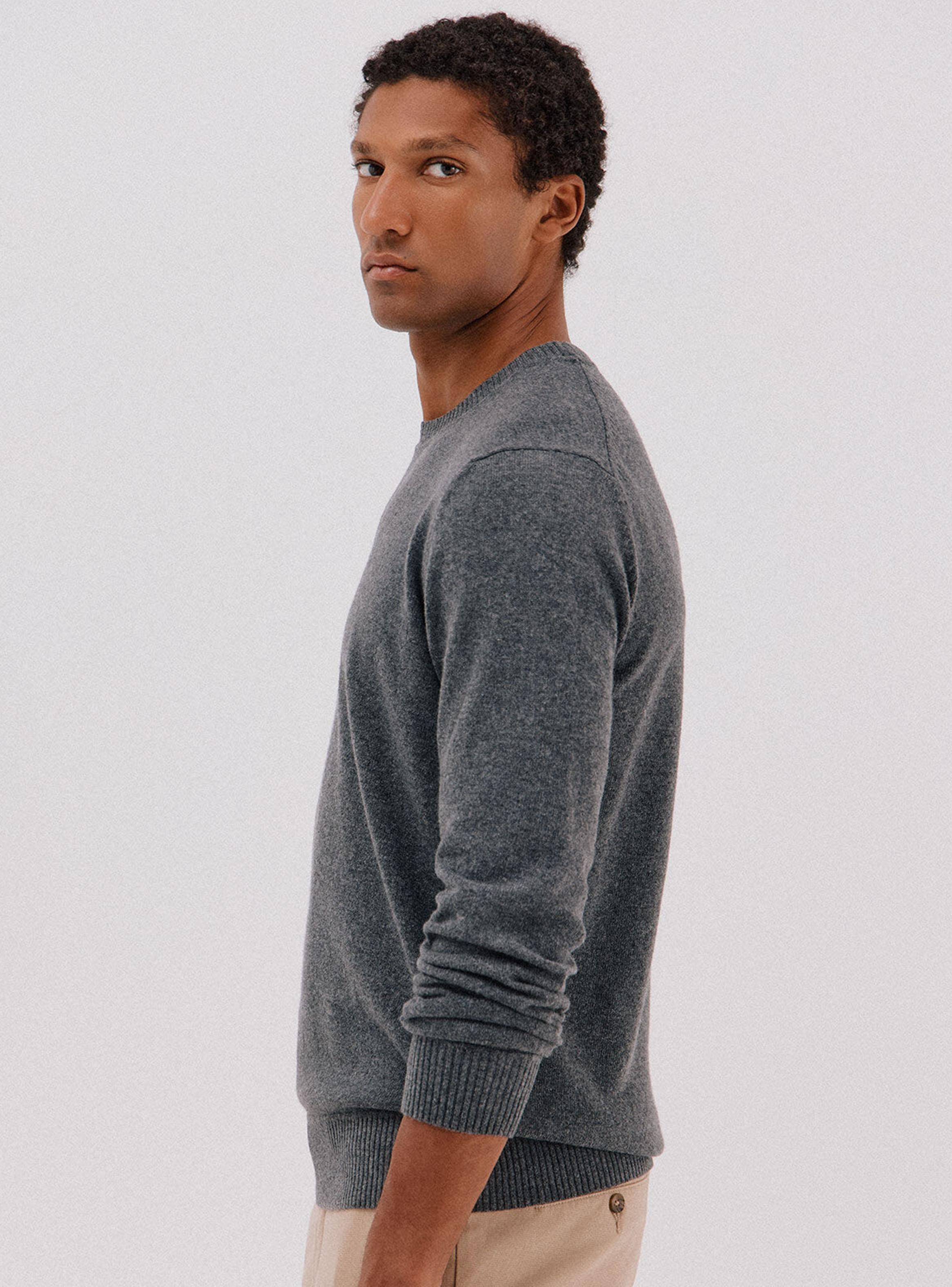 Chaleco Lana Lambswool Cuello Redondo-2