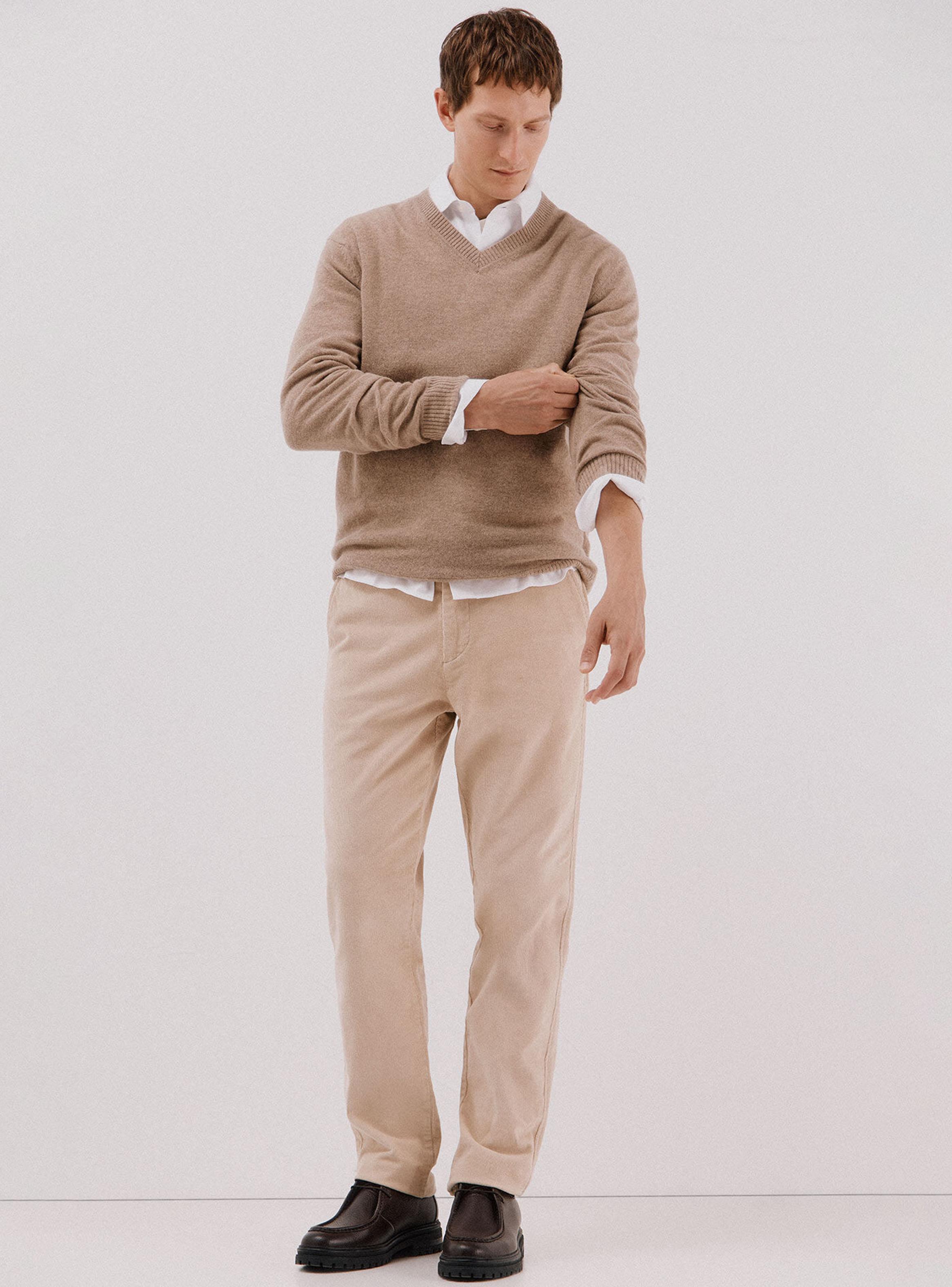 Chaleco Lana Lambswool Redondo-4