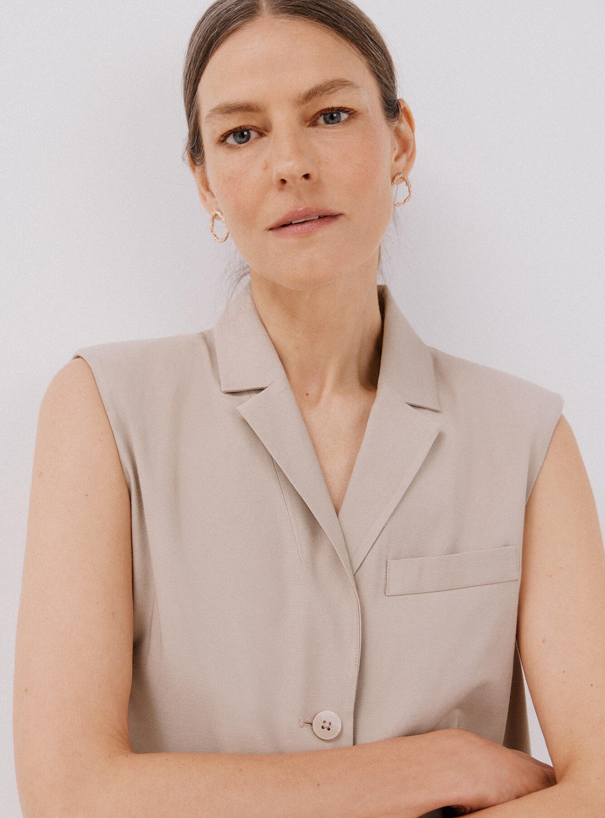 Chaleco de Cuello Solapa-2