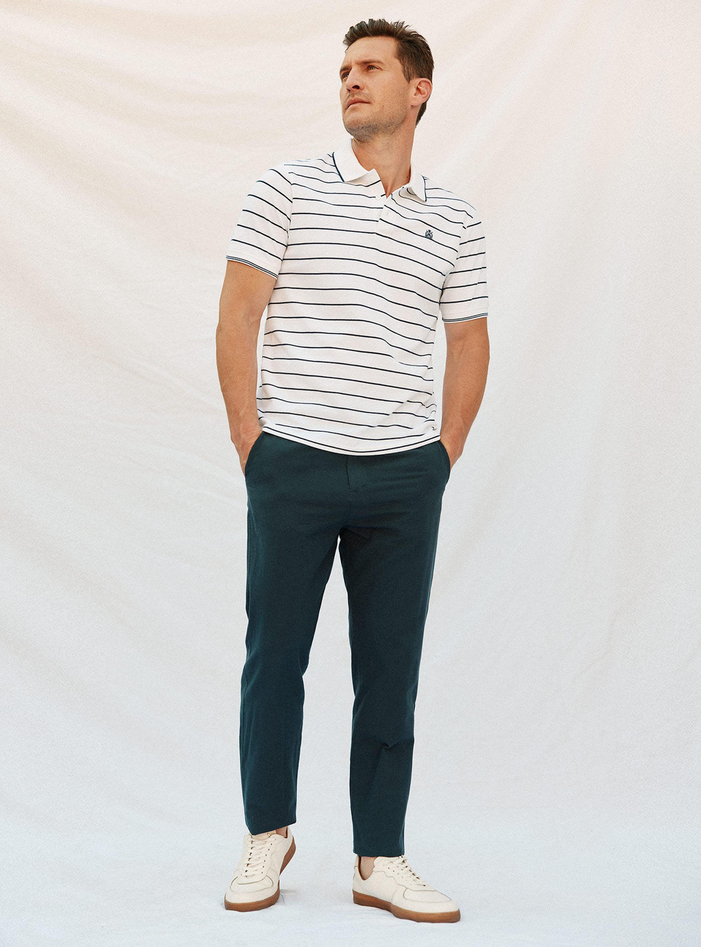 Polera Polo Rayada-4