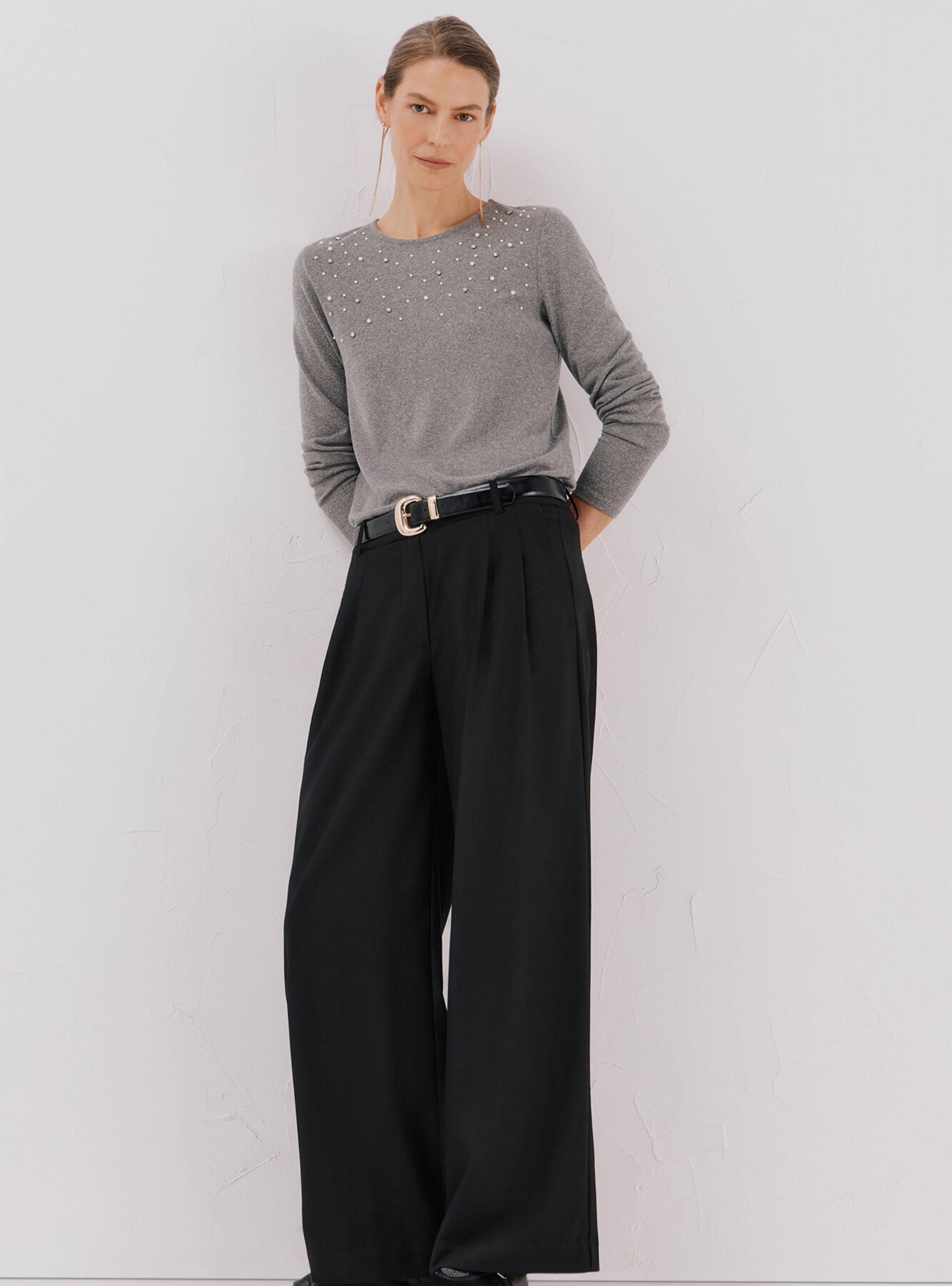 Polera Detalle Perlas y Strass-4