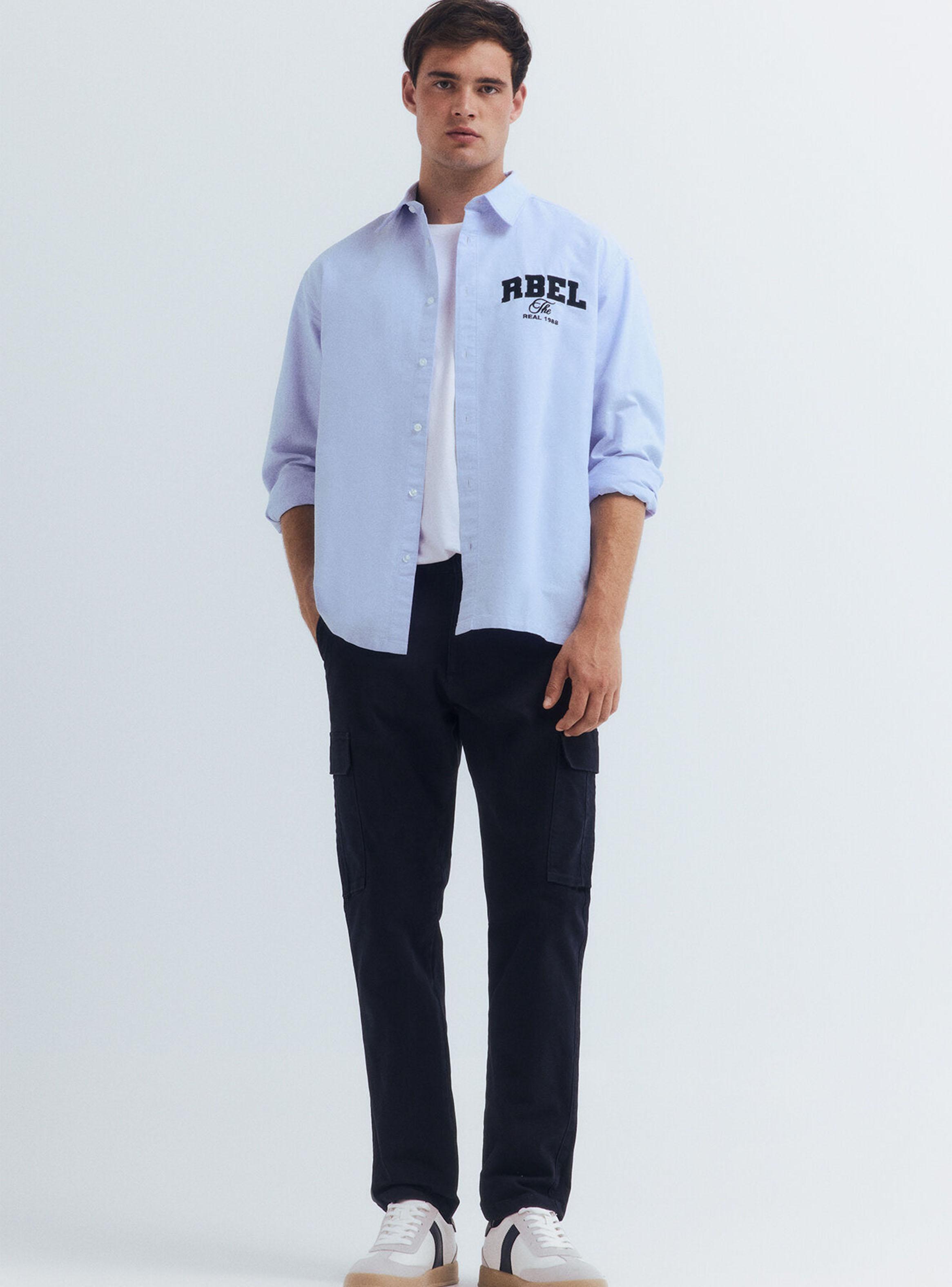 Camisa Oxford Bordado-3